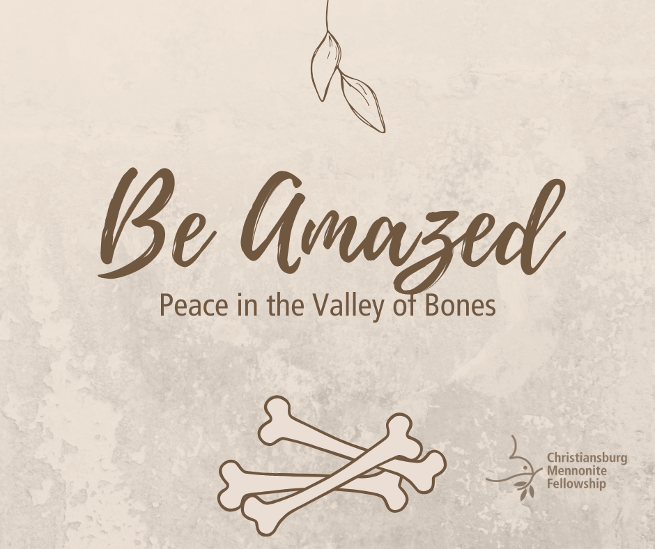 2nd Advent. December 7, 2025. Be Amazed: Peace in the Valley of Bones. Kelli Moore