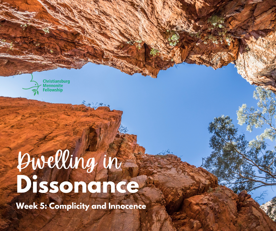 Lent 5. March 22, 2026. Dwelling in Dissonance: Complicity and Innocence. Kelli Moore
