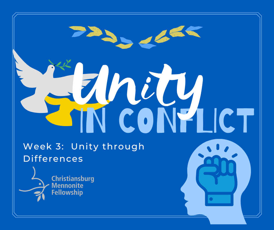 May 10, 2026. Unity in Conflict: Welcoming Differences. Mac McArther-Fox