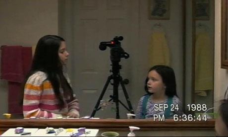 Jessica as Kristi in "Paranormal Activity 3".