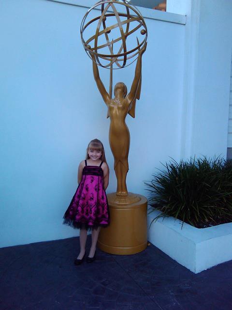 Samantha at the Emmy Nominees event.