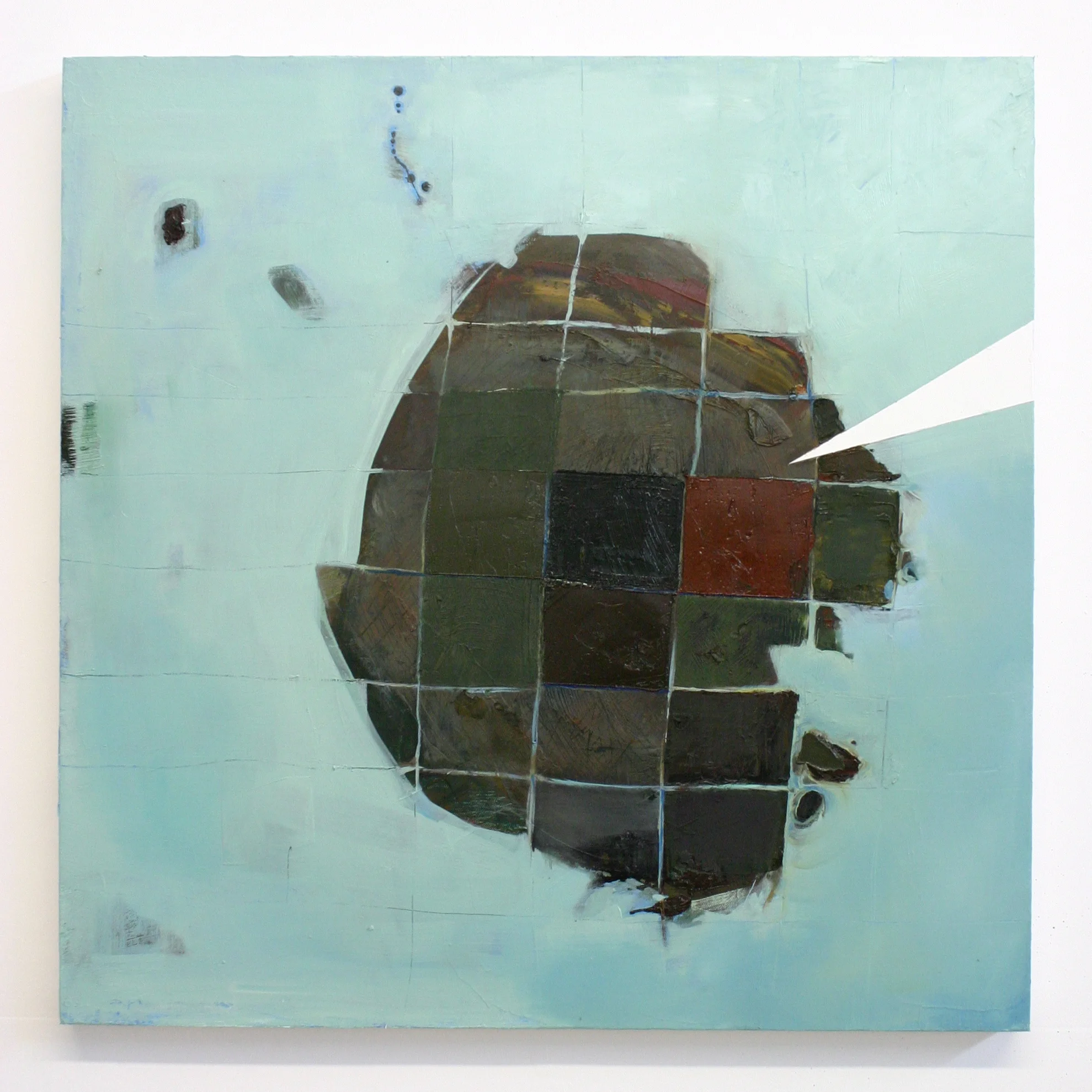 Archetype, 2012, oil on canvas, 24 x 24 inches 