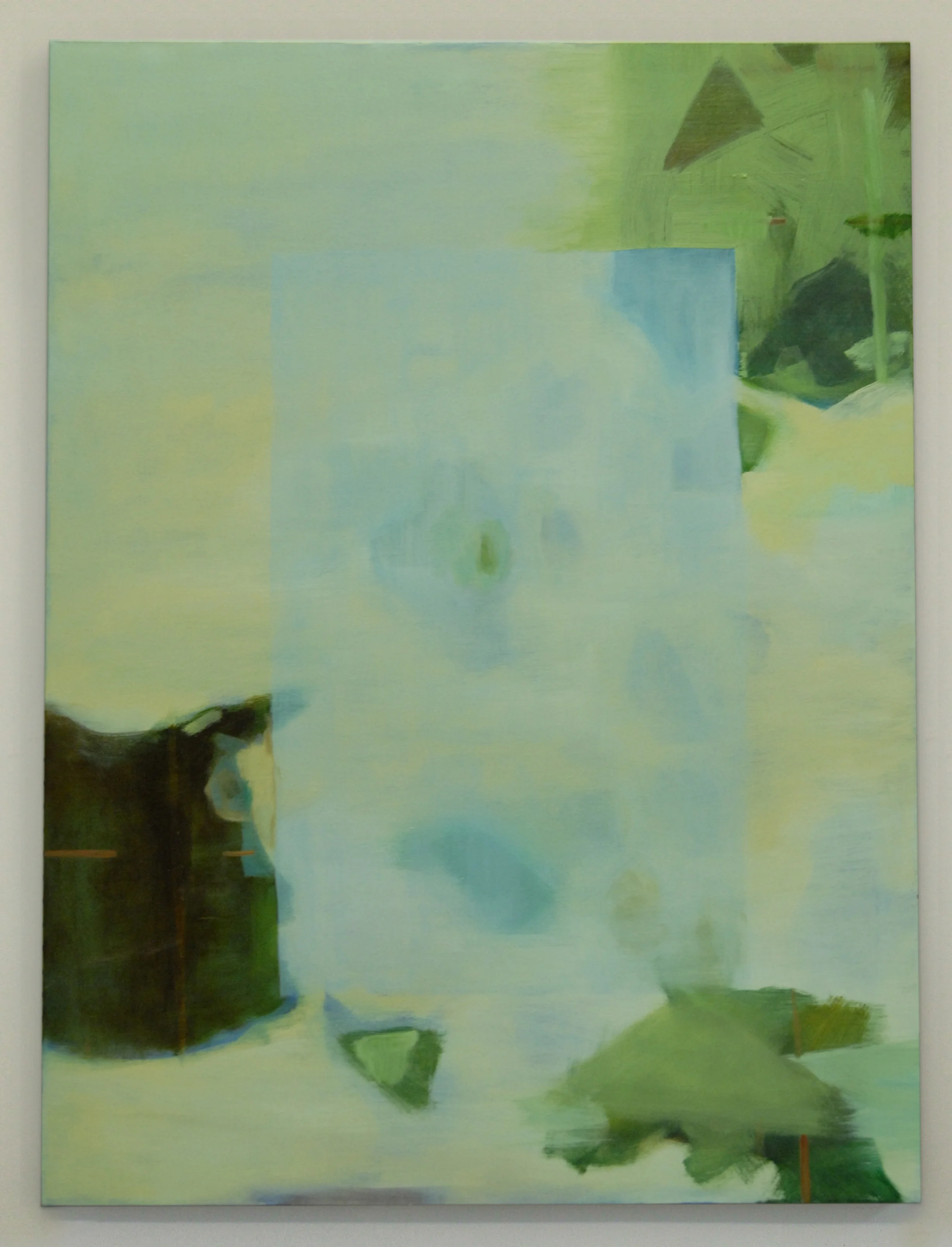 Archipelago, 2012, oil on canvas, 48 x 36 inches