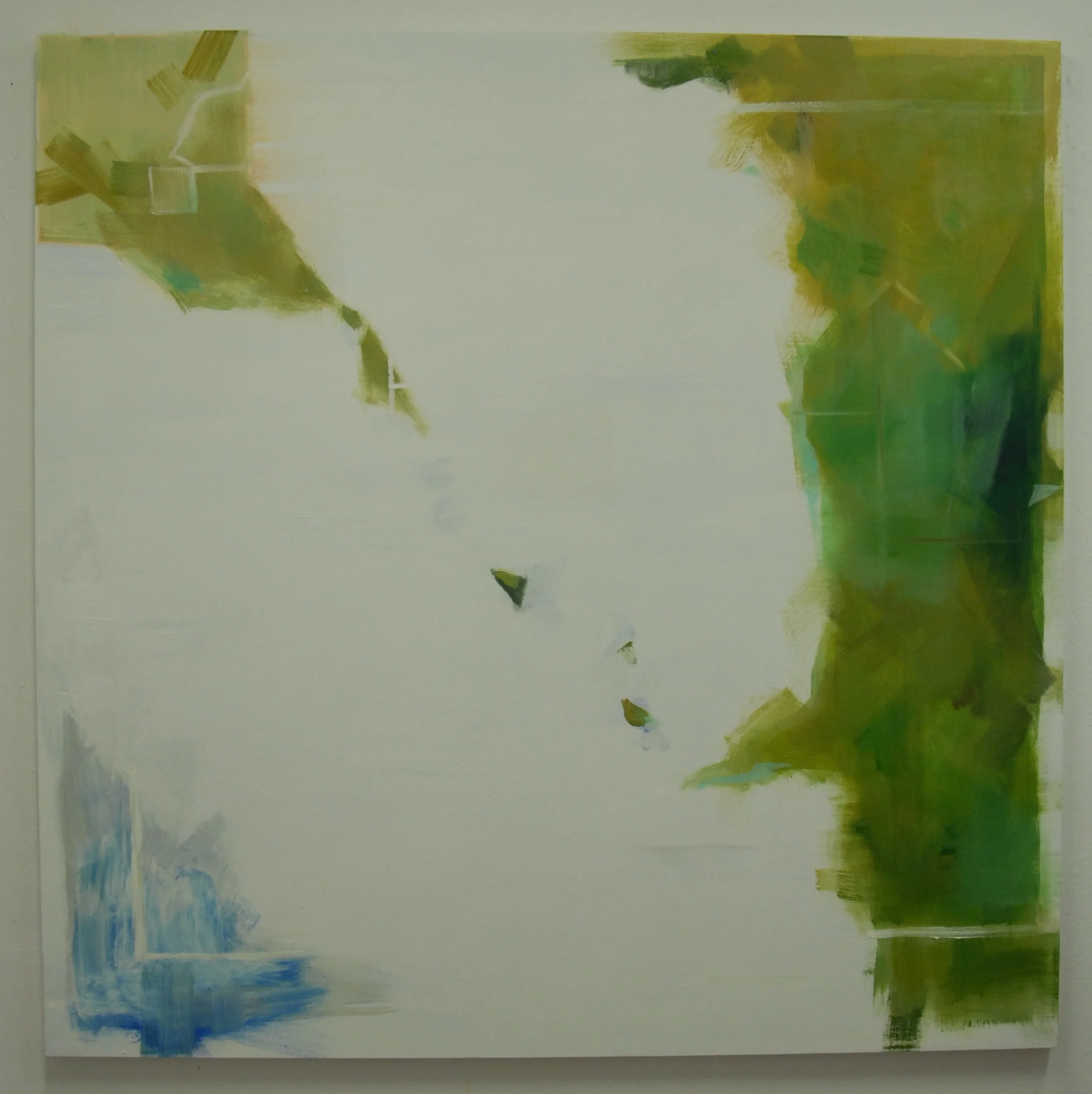 Hi Tide, 2012, oil on canvas, 60 x 60 inches