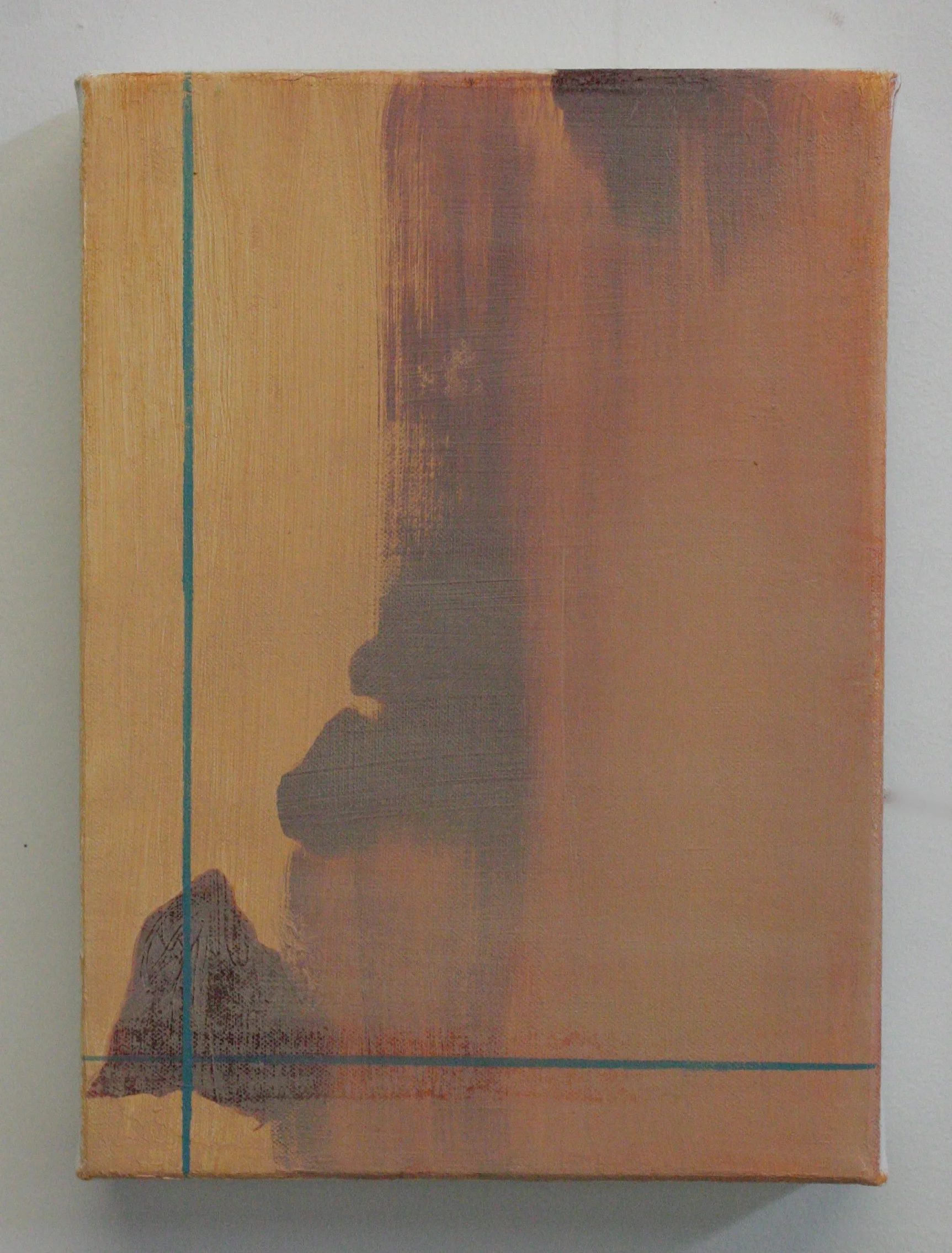 New Profile, 2012, oil on canvas, 11 x 8 inches
