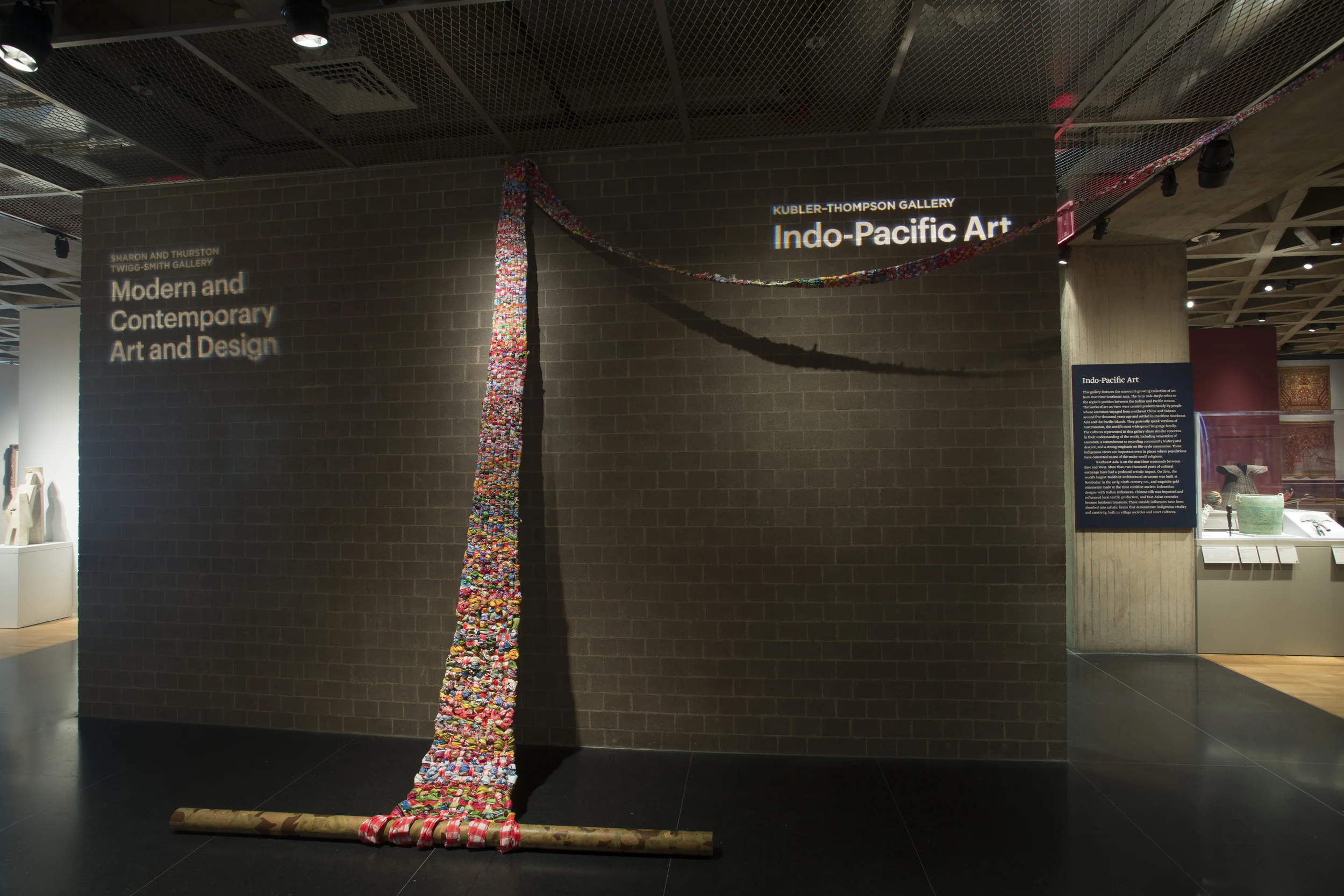 2014 installation, Yale University Art Gallery, New Haven, CT