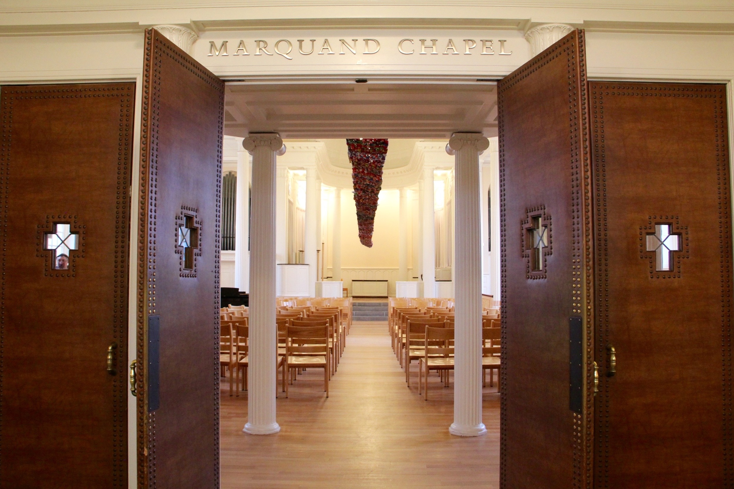  2015 Installation,&nbsp;Marquand Chapel, Yale Divinity School, New Haven, CT 