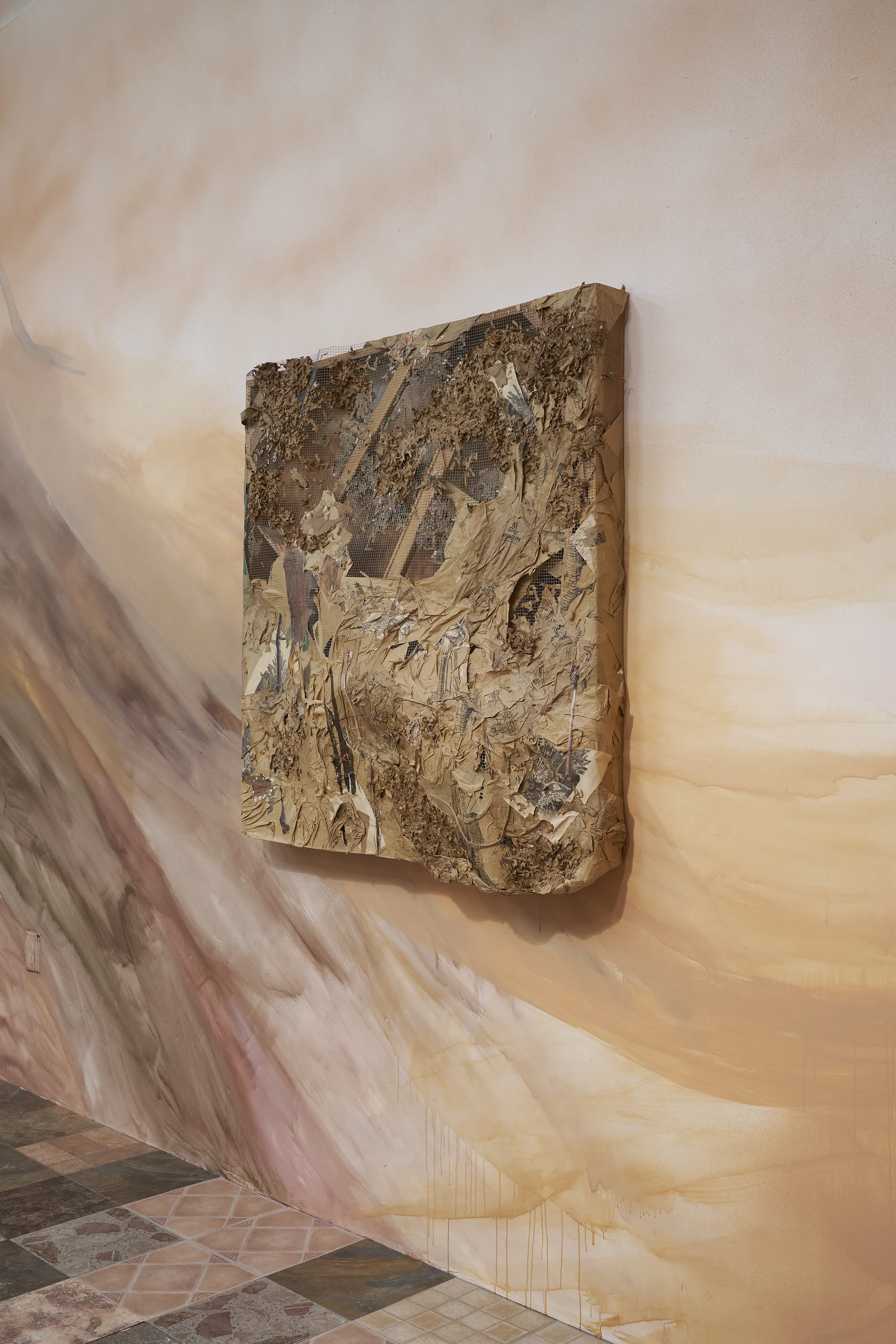 Rockabye My Bedrock Bones , 2018, on view at False Flag Projects through Nov 4, 2018. (More info here )