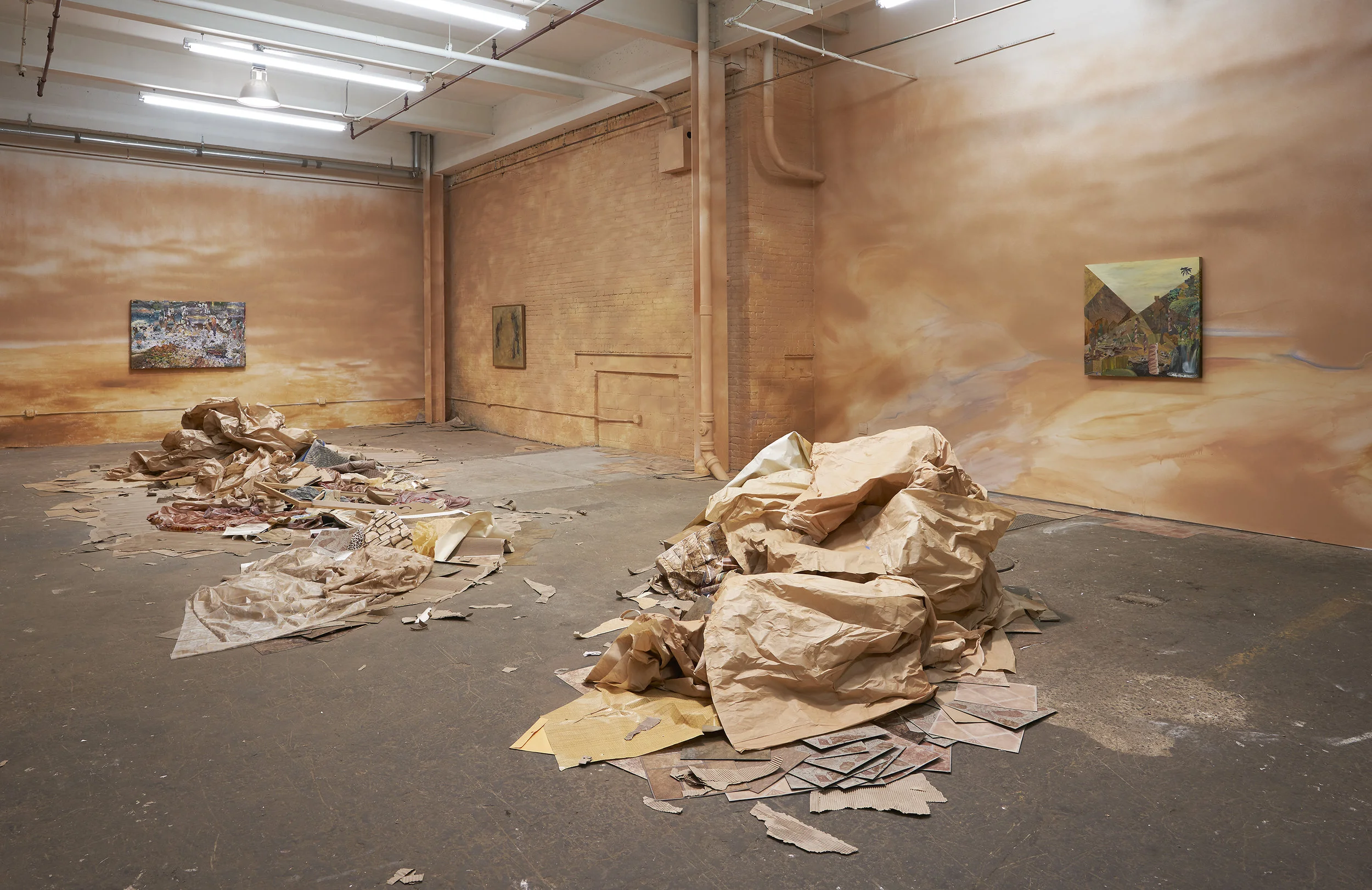 Rockabye My Bedrock Bones , 2018, on view at False Flag Projects through Nov 4, 2018. (More info here )