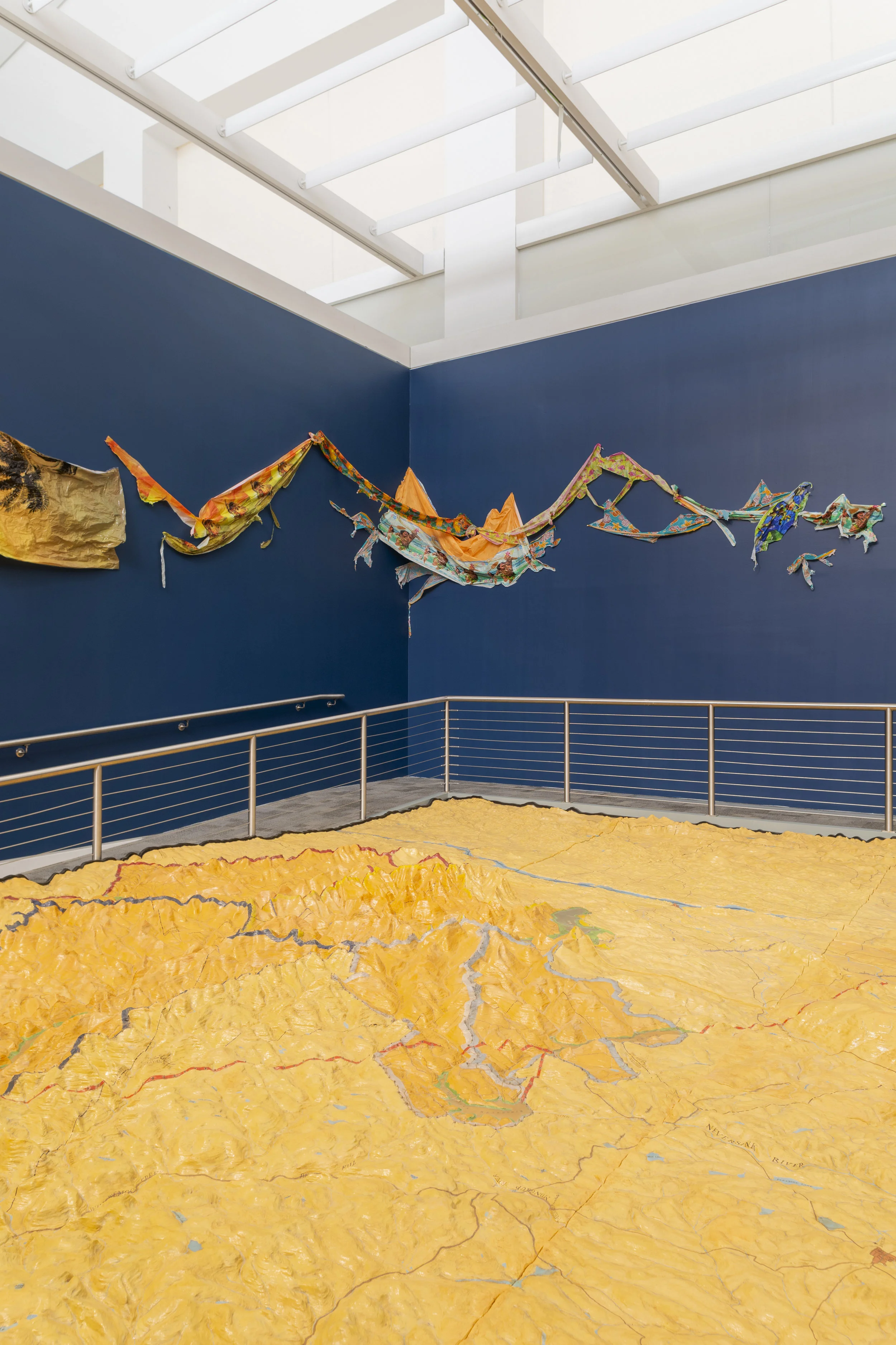 Excelsior: Ever Upward, Ever Afloat , 2018, Queens Museum, (more info here ). Photo credit: Hai Zhang
