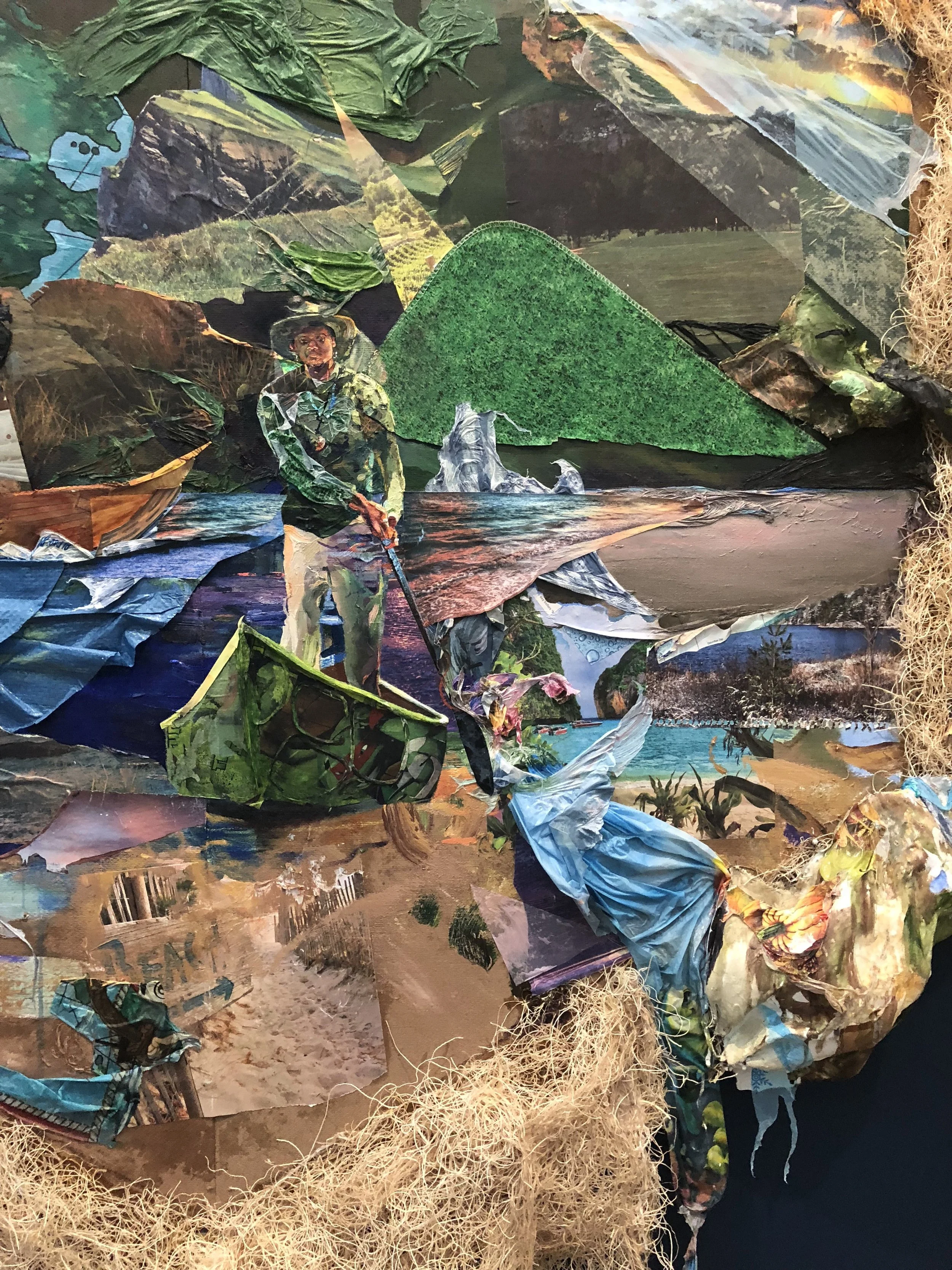 Excelsior: Ever Upward, Ever Afloat , 2018, Queens Museum, (more info here ). Photo credit: Alexis Convento