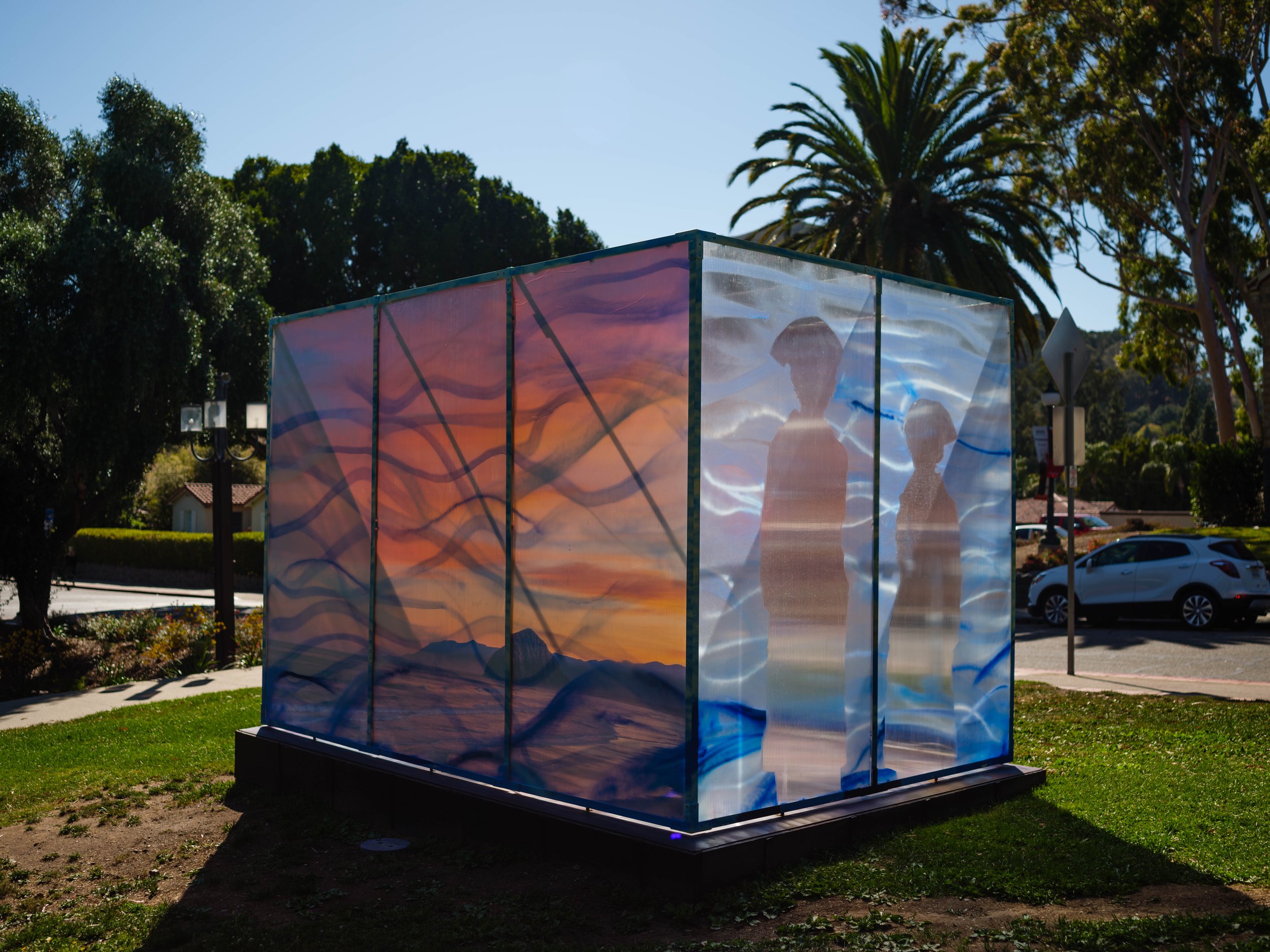   Storied Waters: Dreams of Bayanihan , 2022. Public sculpture commissioned by the City of San Luis Obispo  and the San Luis Obispo Museum of Art.     More info here.    Photo: Stephen Heraldo 
