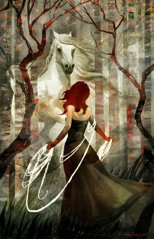 Not My Circus, Not My Monkeys An e-novella by Delilah S. Dawson in the Three Slices Anthology The number one rule of the circus? Don't kill your volunteers, even accidentally. That's how young magician Criminy Stain ends up on the run in a forest, where he meets a beautiful woman holding a bucket of blood. But is Merissa the answer to his prayers-- or the orchestrator of his ruin? Buy it at Amazon. Buy it at Barnes and Noble. Buy it at iTunes. Buy it at Audible. (The audio is read by Alex Wyndham, and it is PERFECT.)