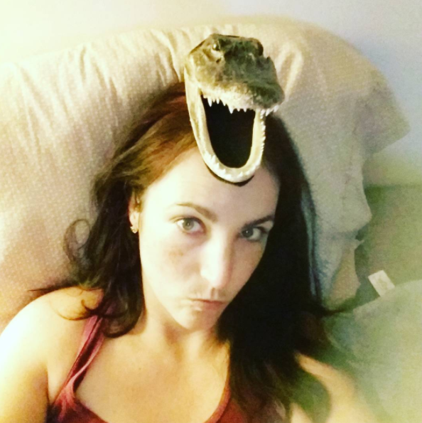 Step 1: Get a box. Step 2: Put a gator in the box.