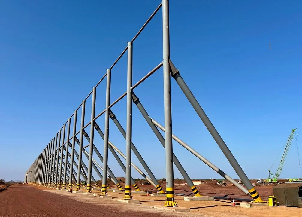 Project Update - BHP Wind Fences - Jan 2024