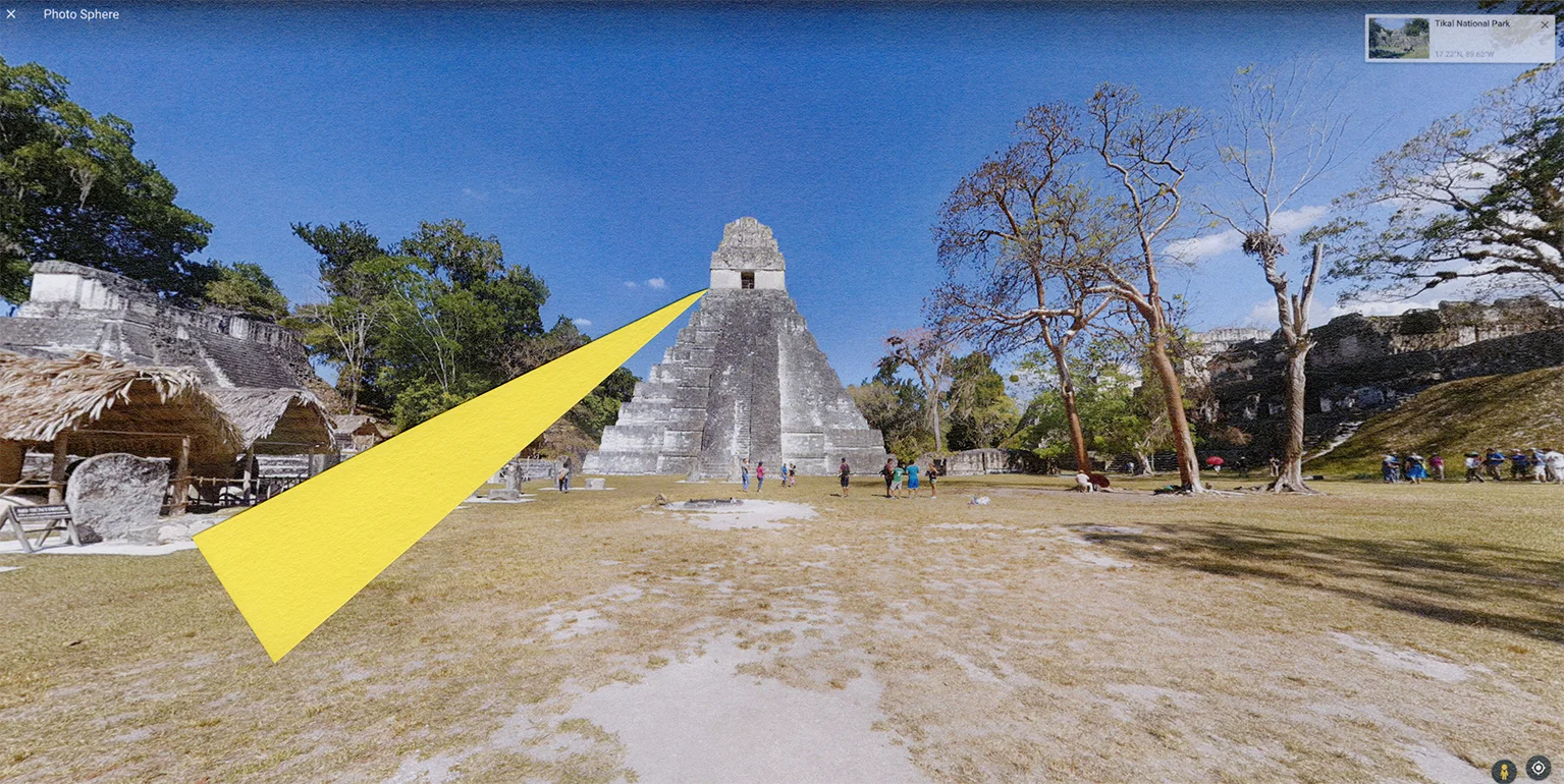 Site Proposals: Tikal National Park 2017 archival inkjet print 13” x 24”