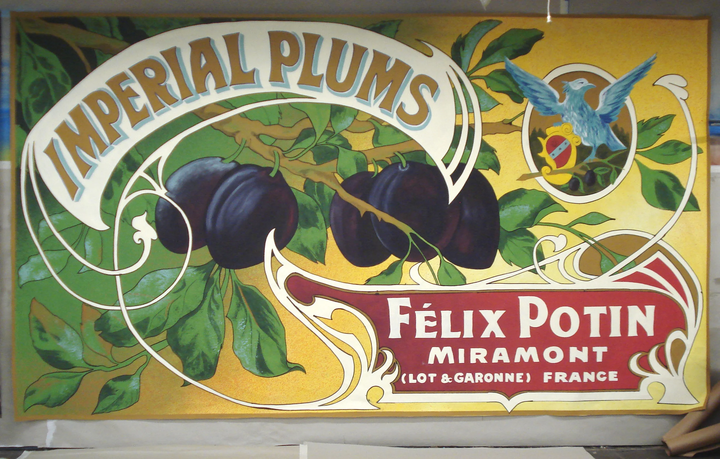 Plums 9'x15'