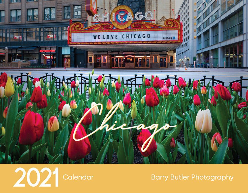 2021 Chicago Calendar Barry Butler Photography barry calendar 2021