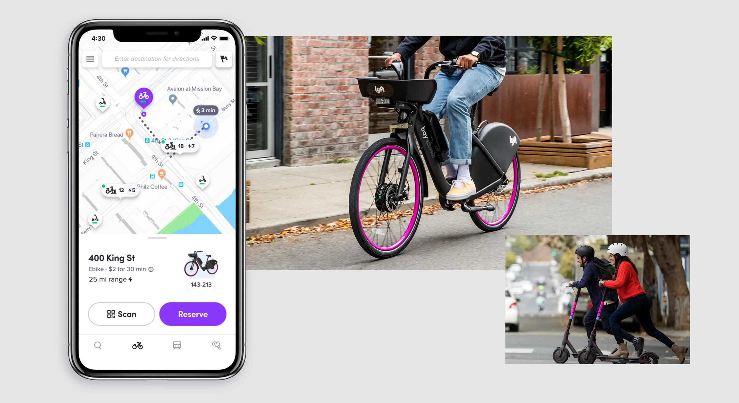 Lyft Bikes and Scooters — DAMON AHOLA