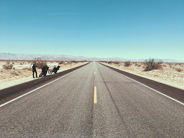 Somewhere on a desert highway