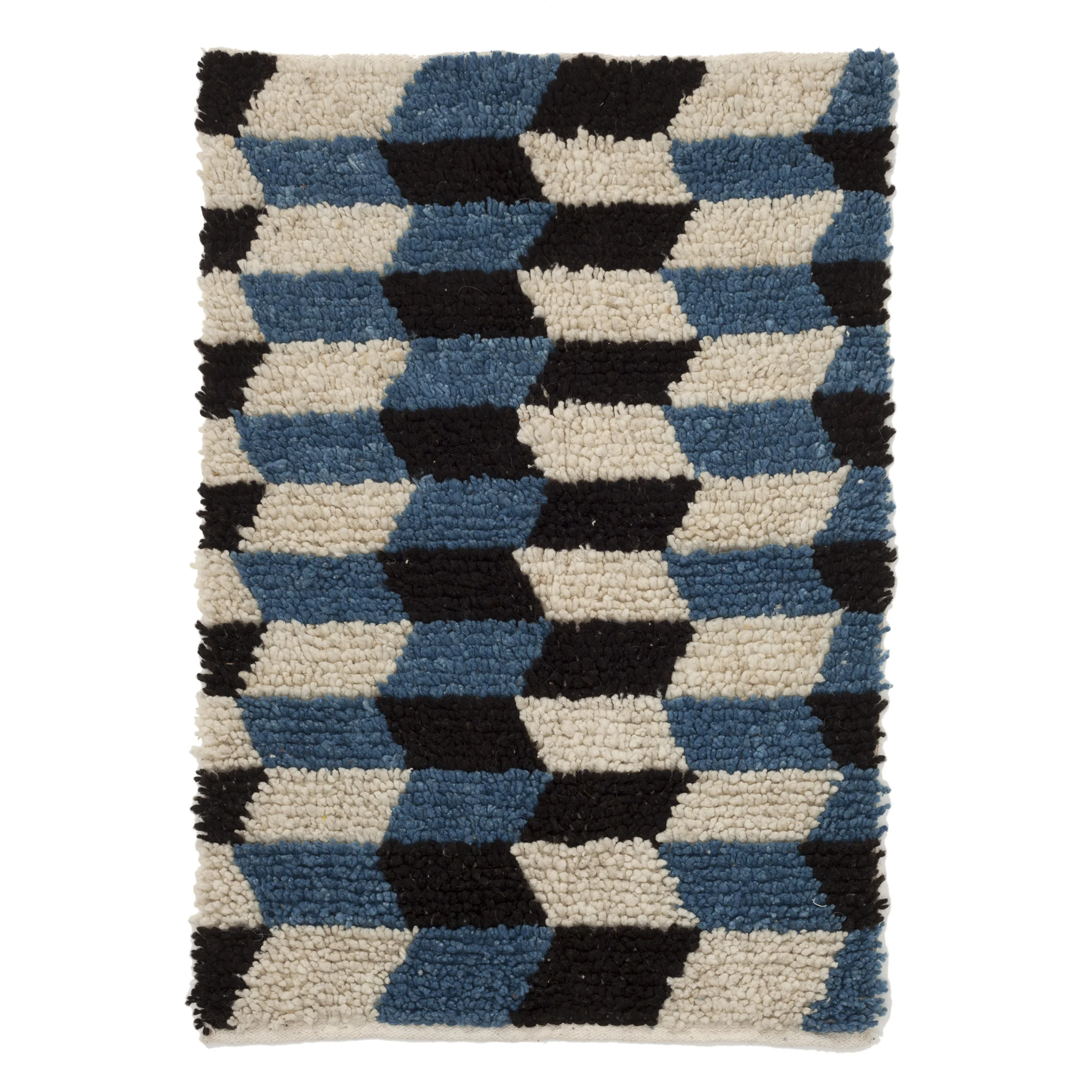 Almolonga Wool Shag Rug handwoven in Guatemala by Archive NY