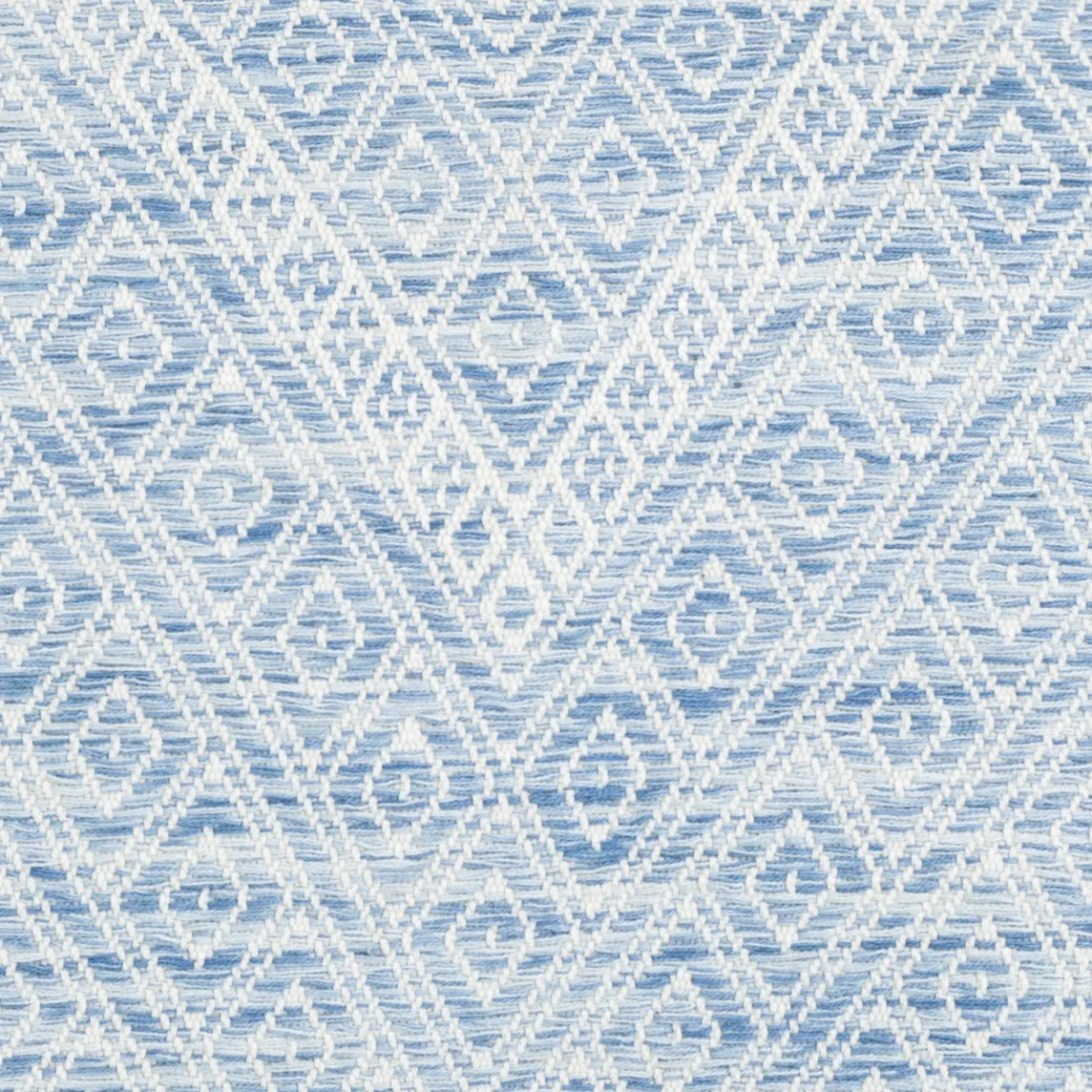 Nahuala Brocade pillow in Faded Indigo by Archive NY / Handwoven, artisan made pillows, rugs, blankets & towels