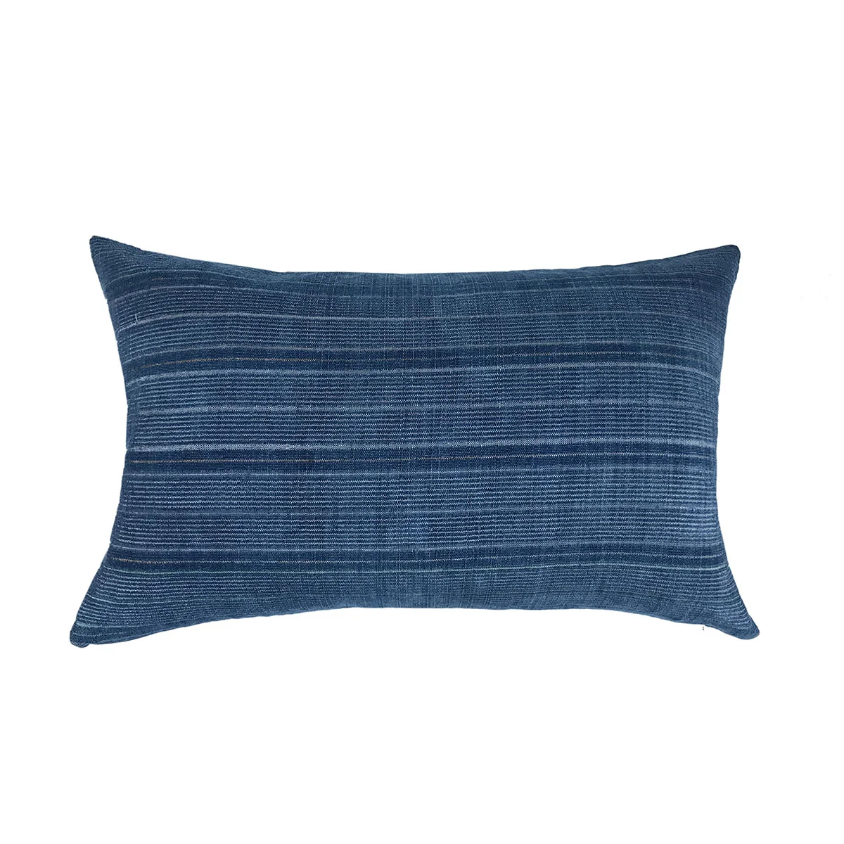 Vintage Guatemalan Ikat Jaspe Pillow by Archive New York in Indigo Blue