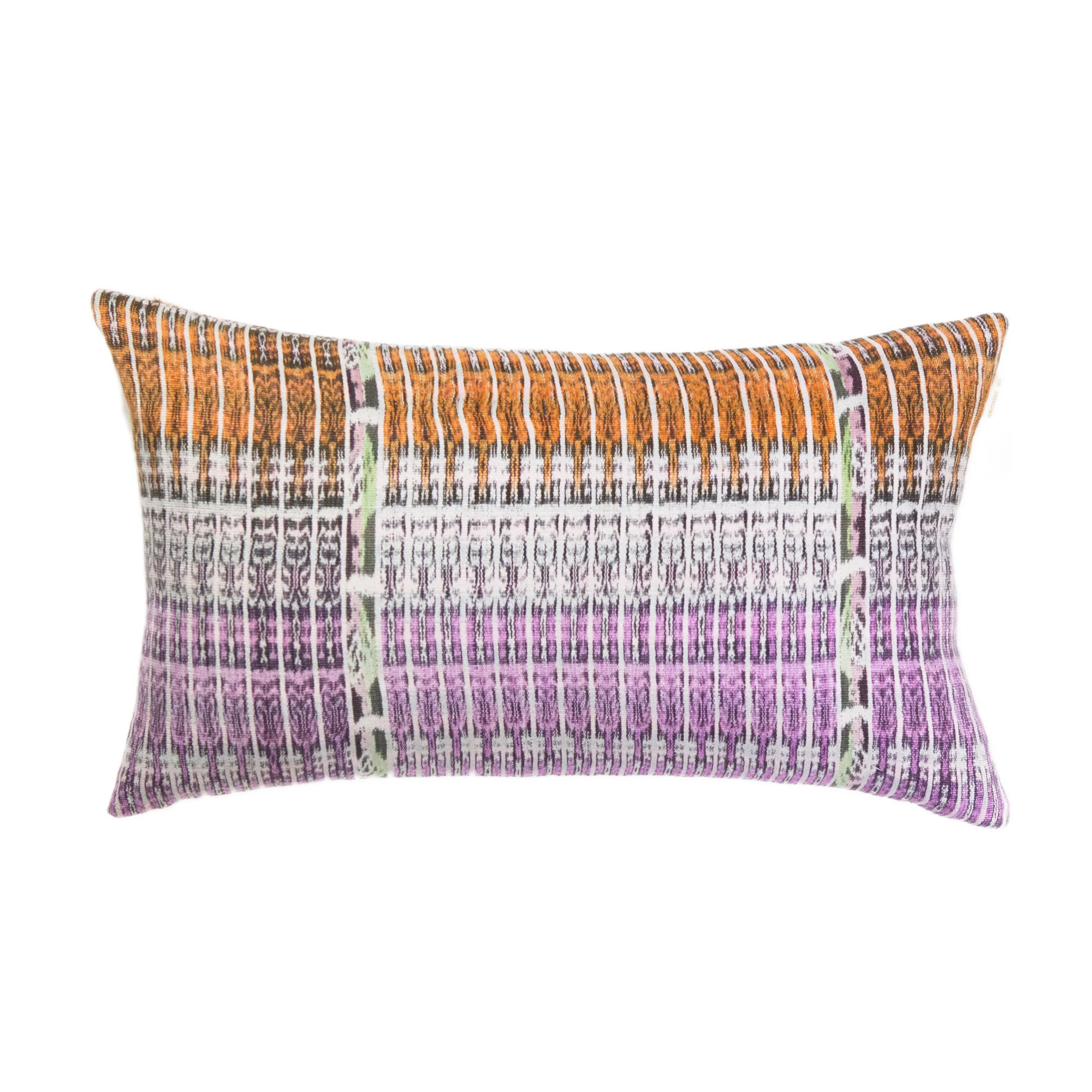 Vintage Green Orange Pink Corte PIllow 12x20 WEB SILO.jpg