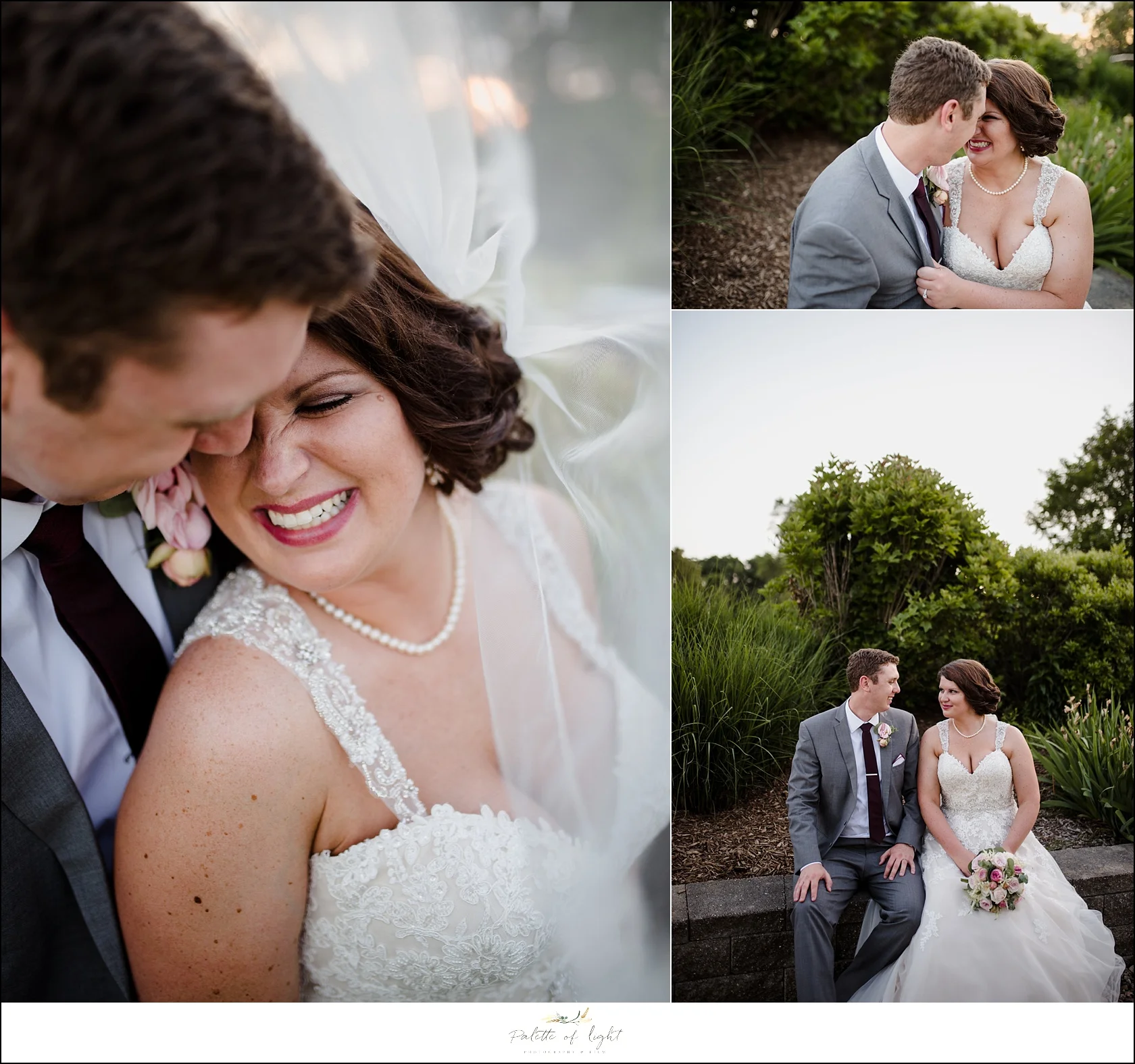 Romantic Plush Pink Wedding with Lettering Details