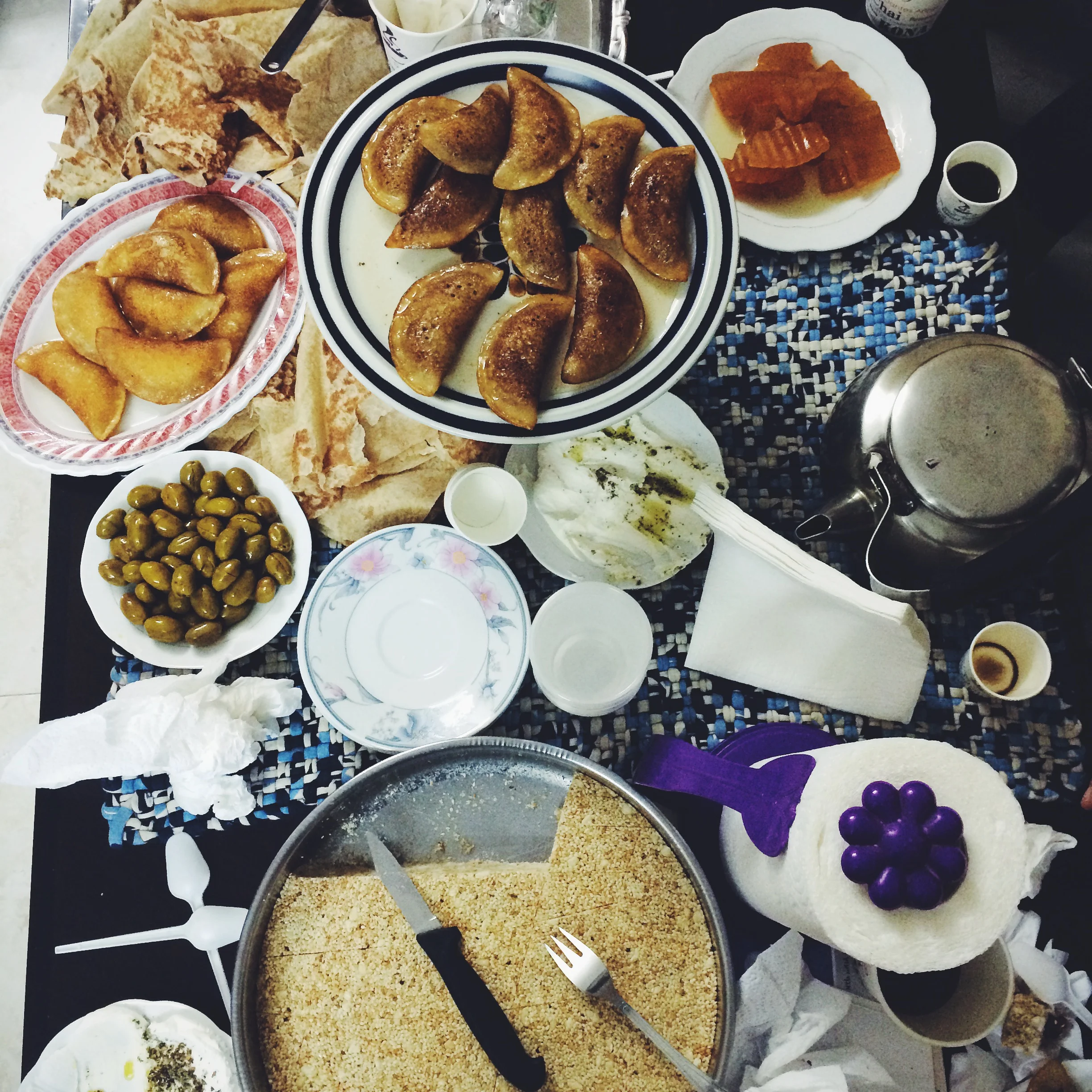 Perhaps my highlight of cultural experience in this trip was Tea in a Druze home. A breakaway subset of Muslims, their culture and cuisine is a unique fusion Islamic traditions and local environment.