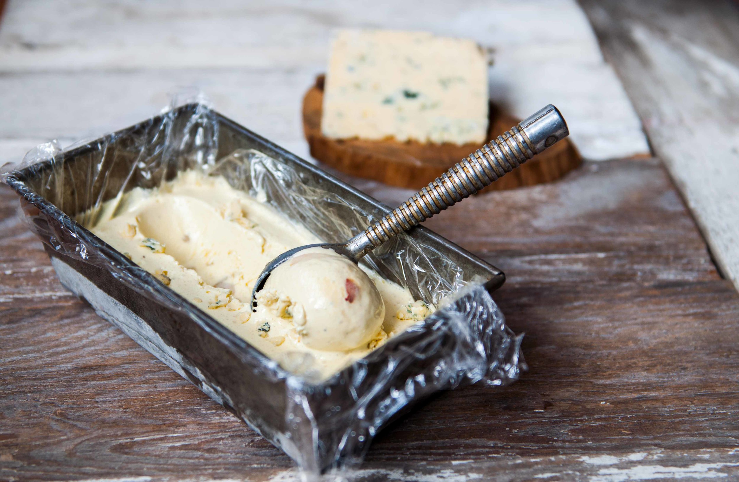 Blue Cheese and Buttered Pear Ice Cream — NOURISHED by Asha