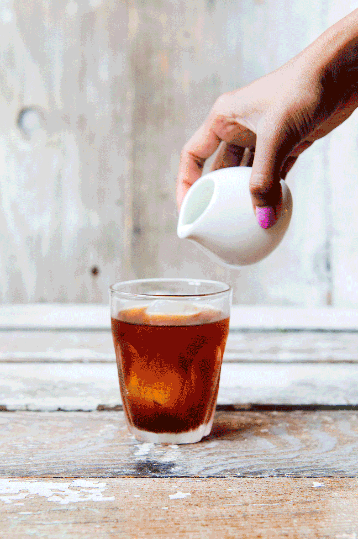 The art of coffee - Cold pressed and milky - at home.