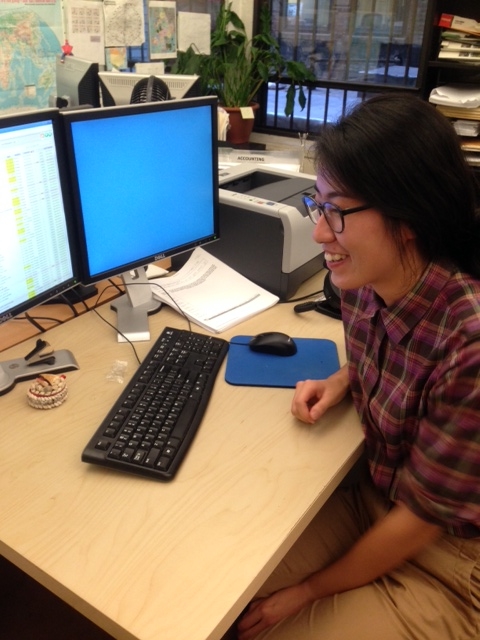 "I am working as a paralegal intern. My main task is to check qualifications of the buildings / apartment before they get listed in the website of NYHabitat. I also work with the owners when the necessary documents need to be updated." JuYoung Lee interning at NYC Habitat