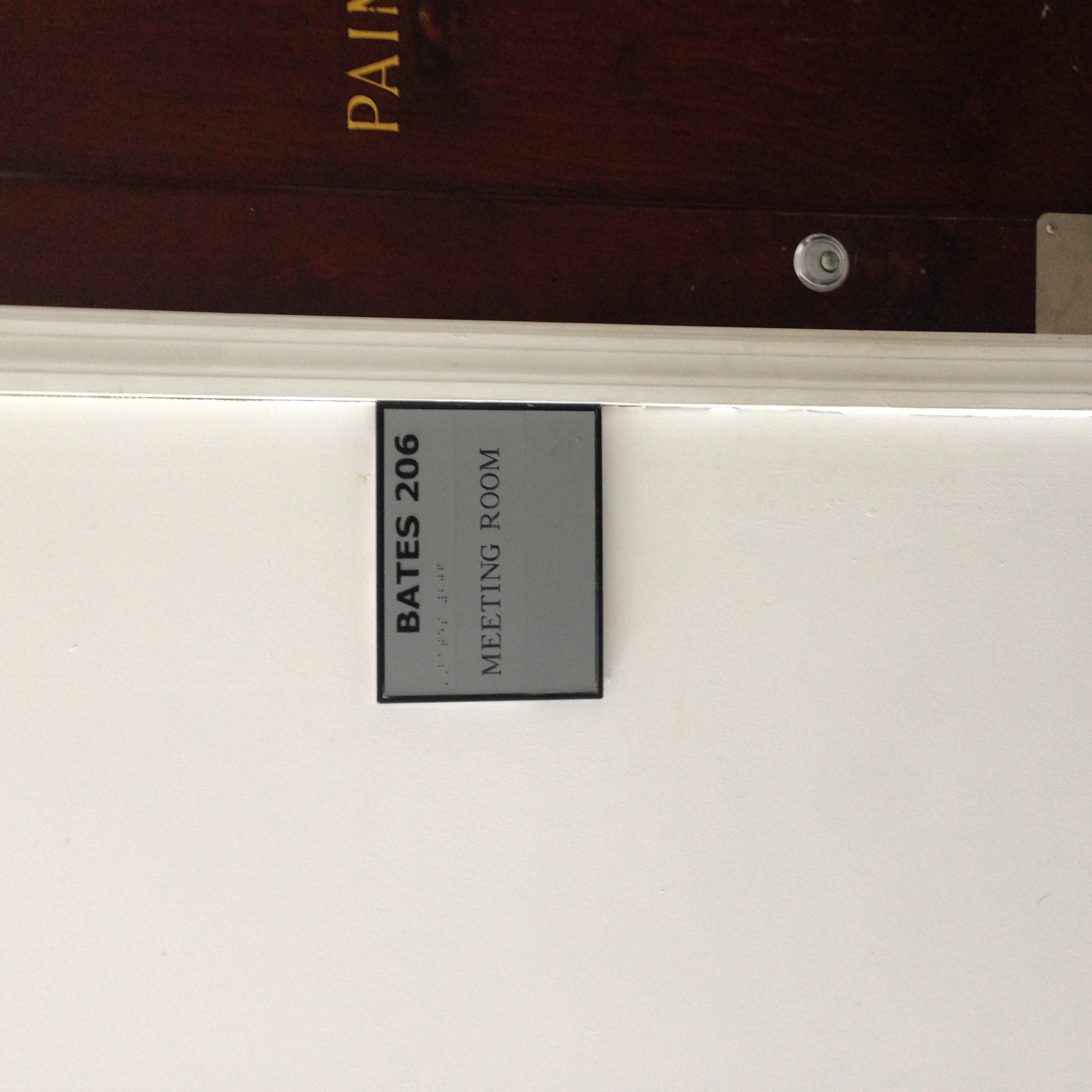 The Bates Meeting Room where senate meets every Thursday from 6-8p PM. Photo by Hugh Thornhill '14