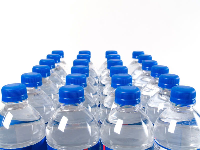 The United states spends $11.8 billion per year on bottled water. image via foodnavigator-usa.com.
