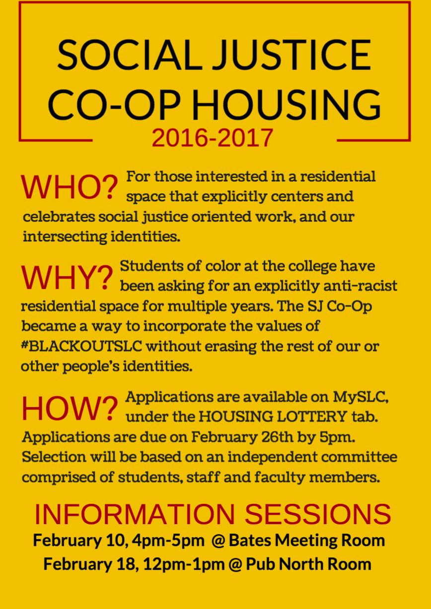 A flier for the new housing program. Photo courtesy of Carolyn Martinez-Class