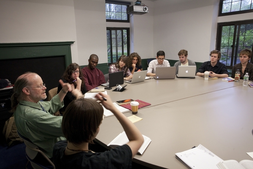A traditional Sarah Lawrence seminar classroom. Photo courtesy of U.S. News.
