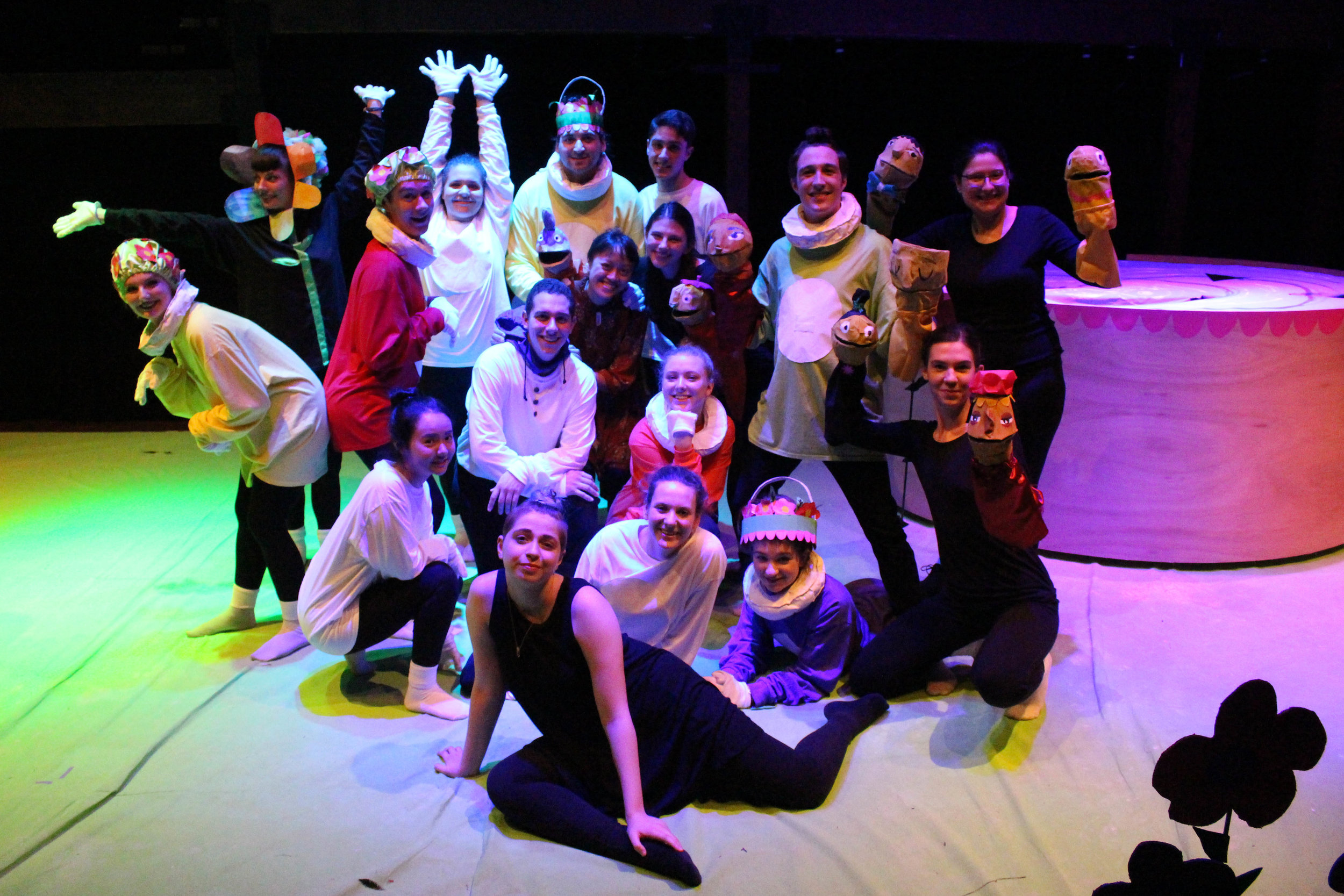 The cast of aricama: a galactic landing. photo credit: Hyung SEOk JEON
