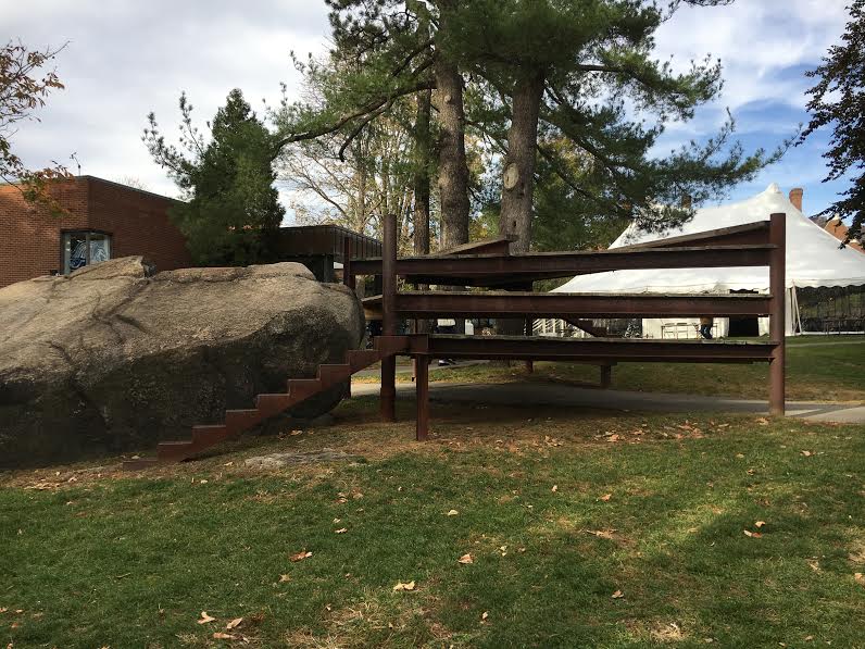 rock pine station, commonly referred to as The yoko ono. photo credit: andrea cantor '17 