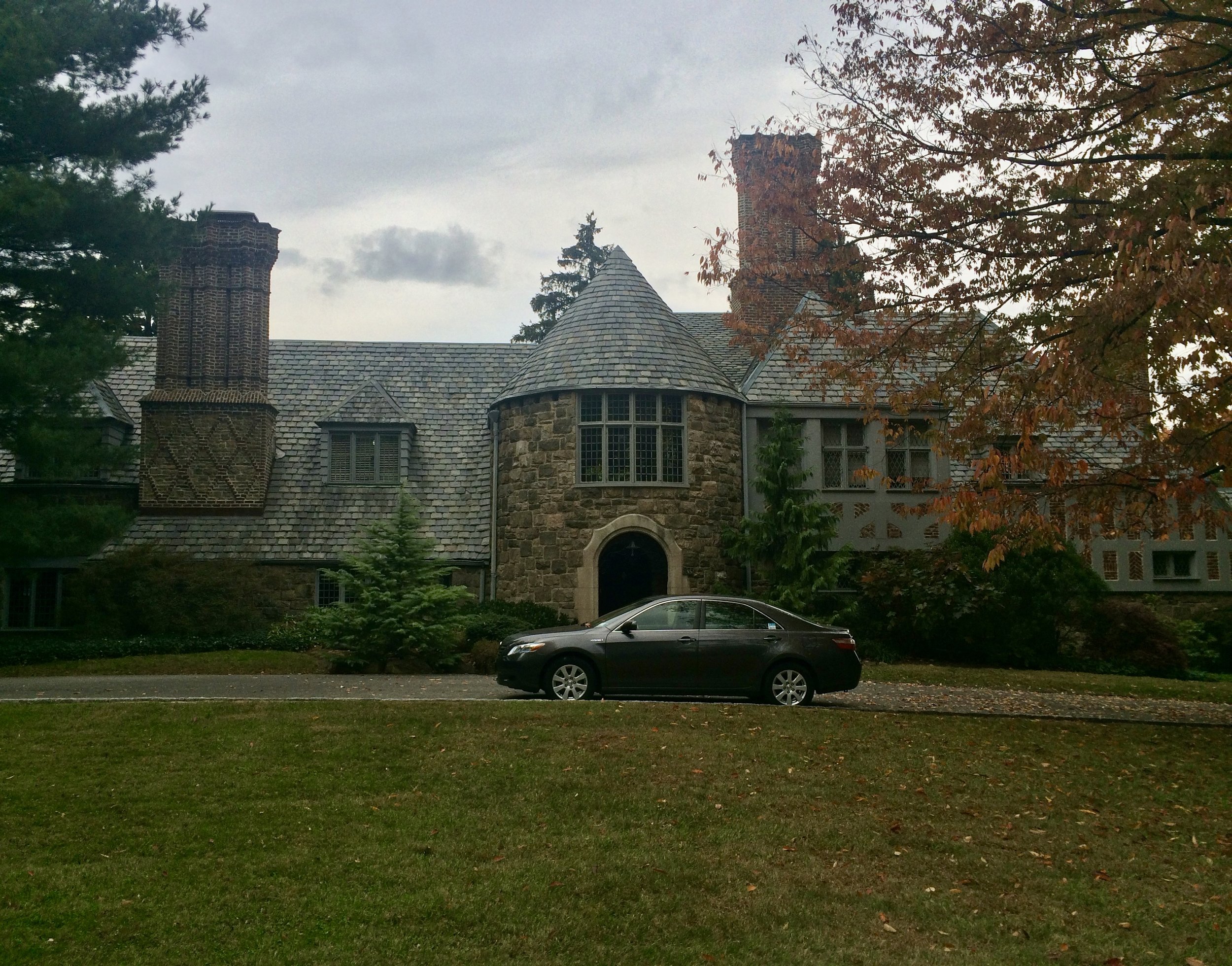 The president's house. PHOTO CREDIT: Ricky Martorelli '19 