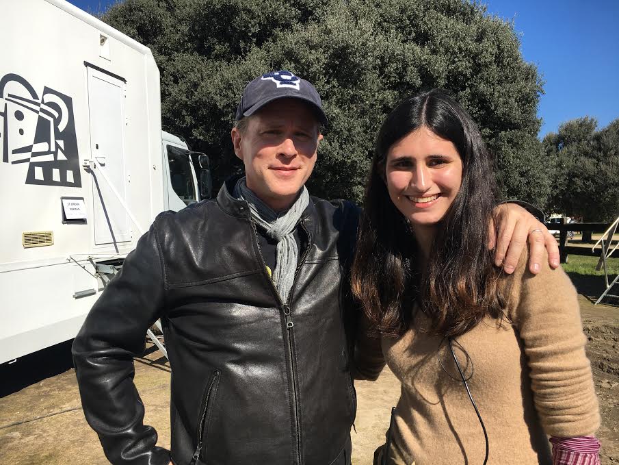 Chediak with SLC ALUM Cary Elwes. photo Credit: Lisa Marie Kubikoff