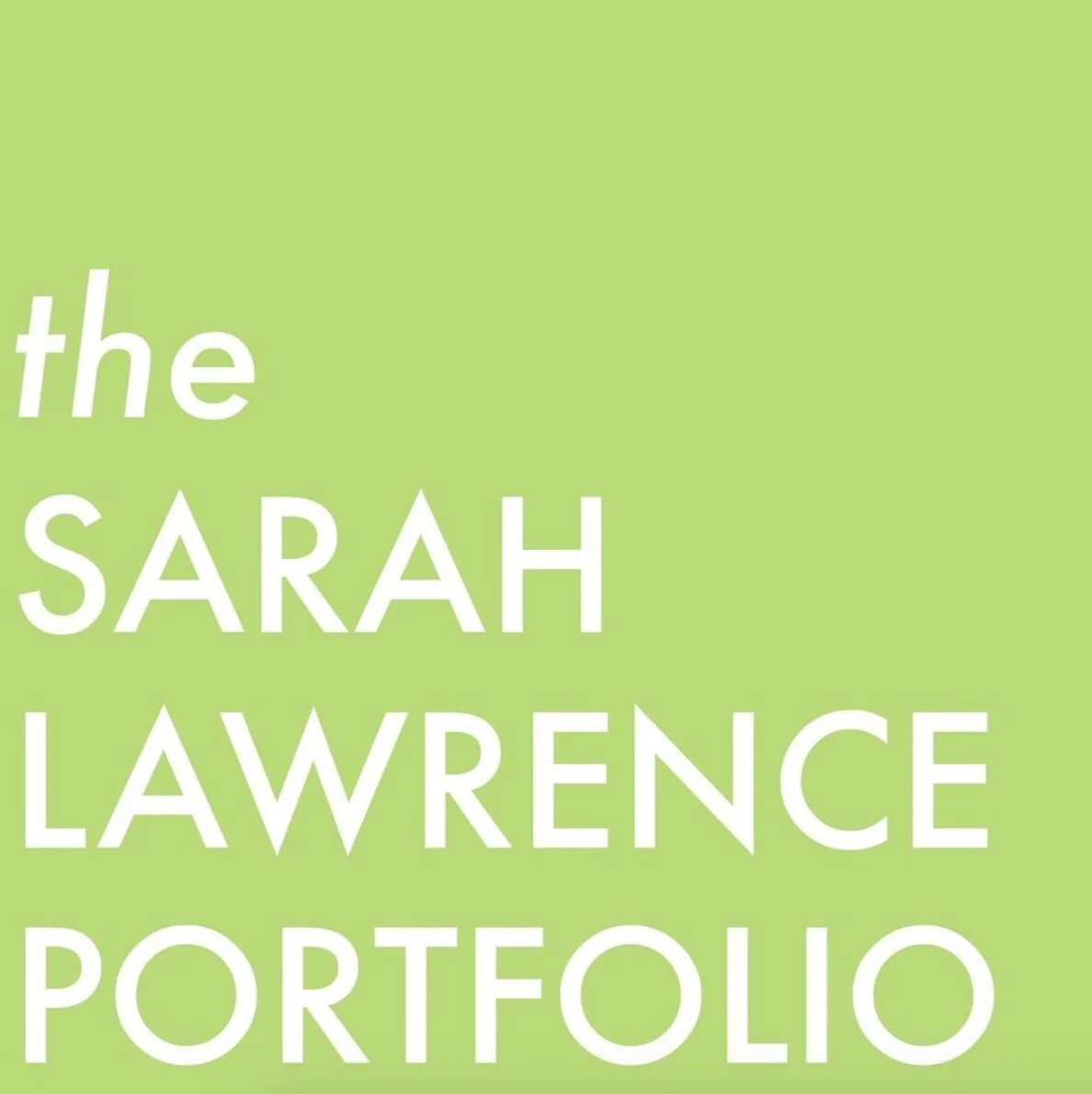 For the Humans of Sarah Lawrence: A Student-Curated Instagram Portfolio 