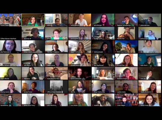 Graduating Seniors Begin Commencement Week Virtually