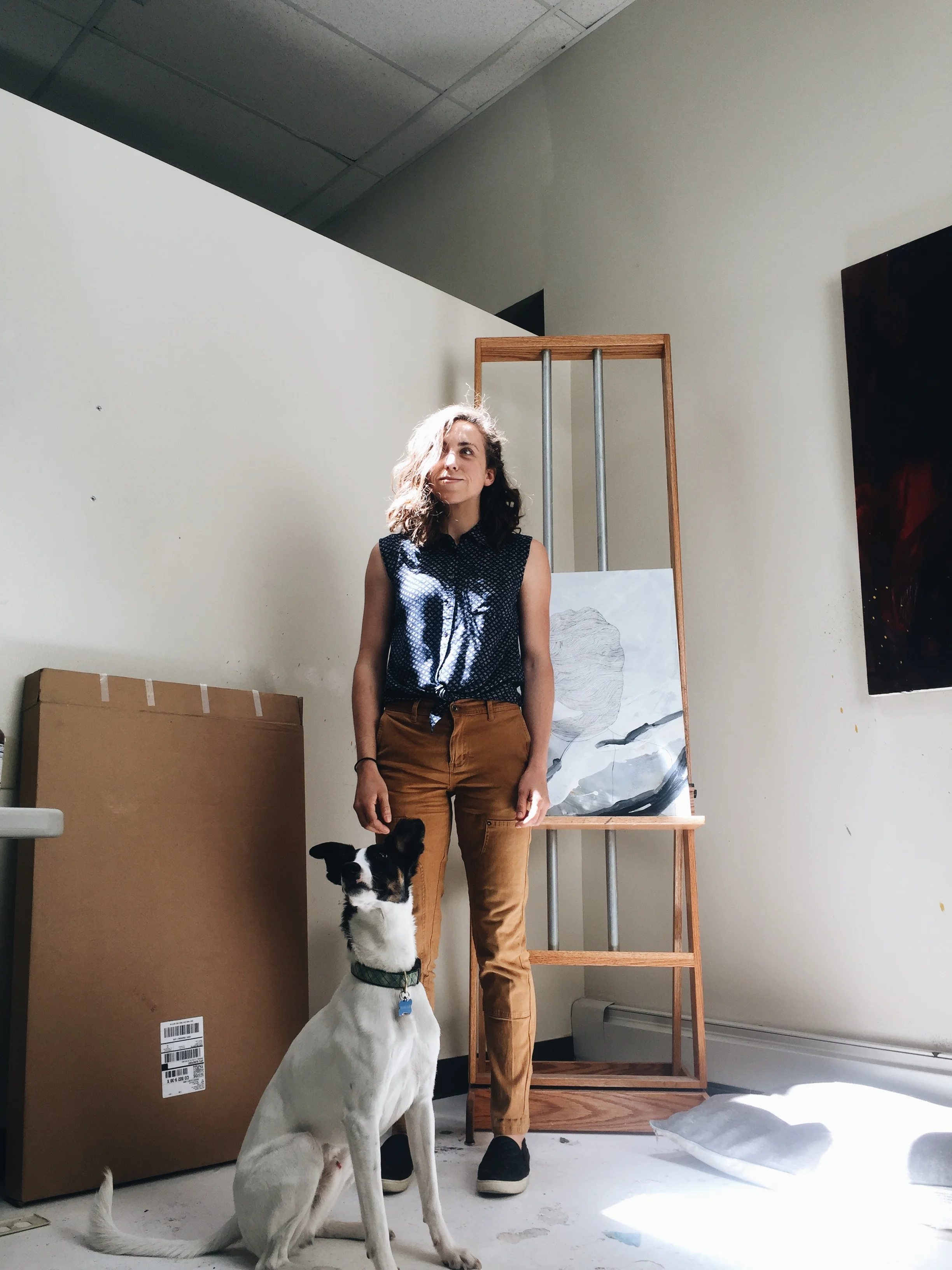 I'm movin' out! [of the studio]