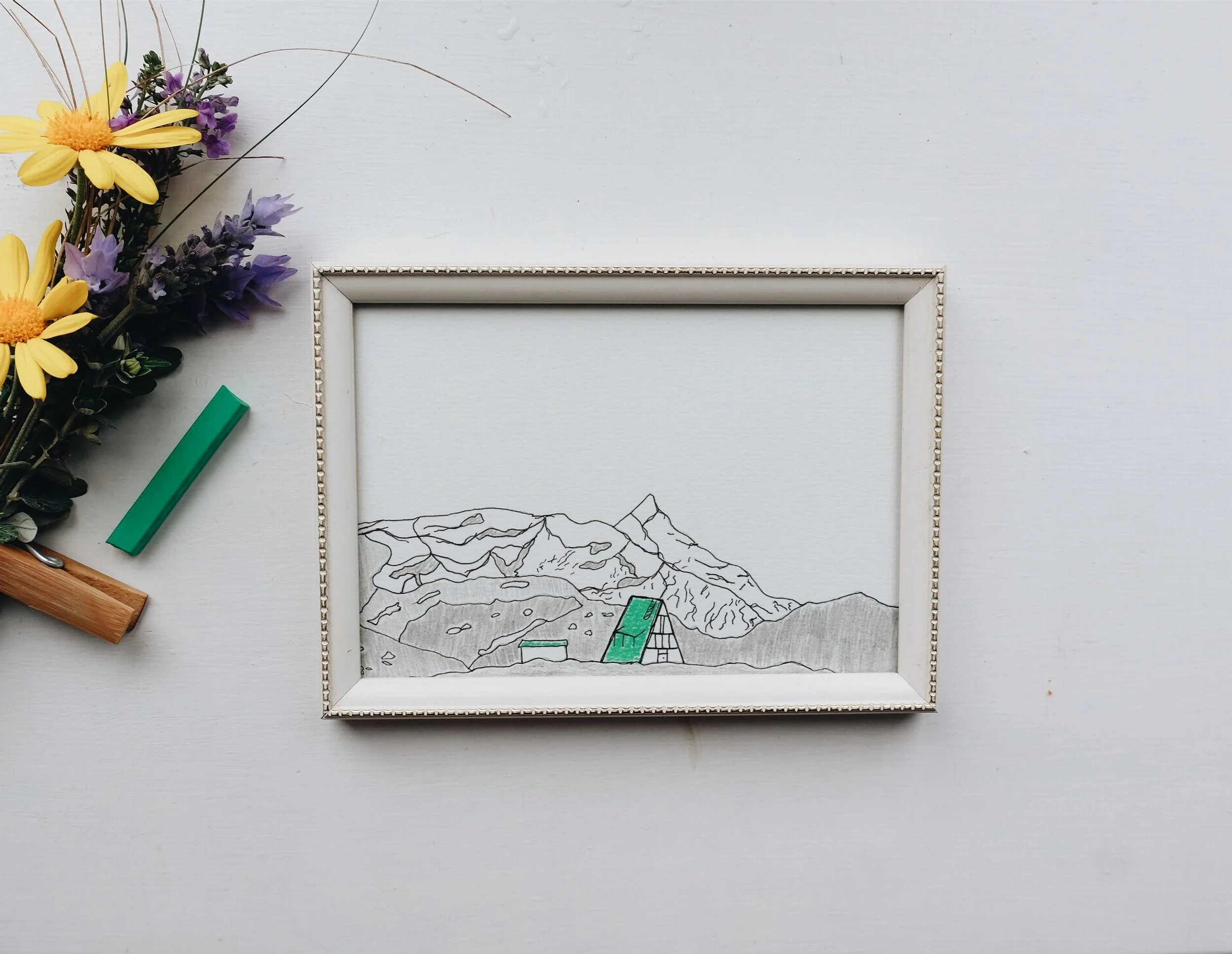 My first piece of art ever sold (circa 2015), with quite the story behind it. Read here.