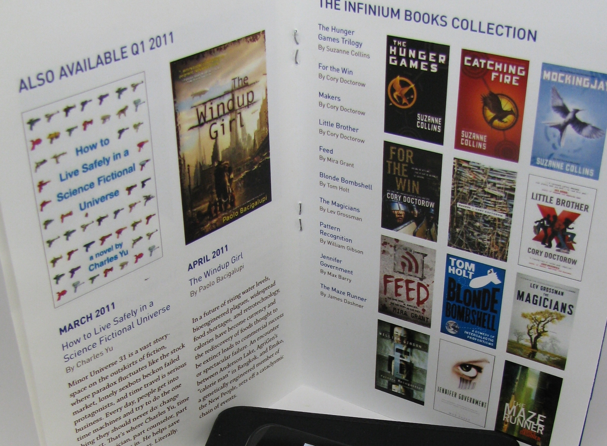 Print catalog design, 2011