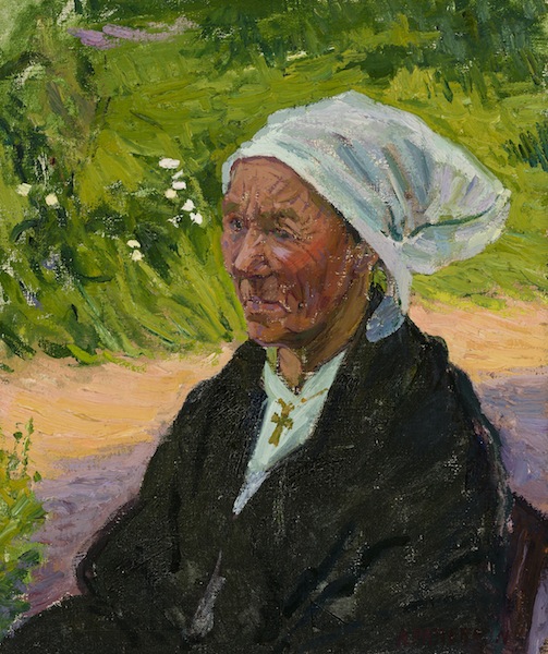 Ambrose McCarthy Patterson A Woman of Breton oil painting