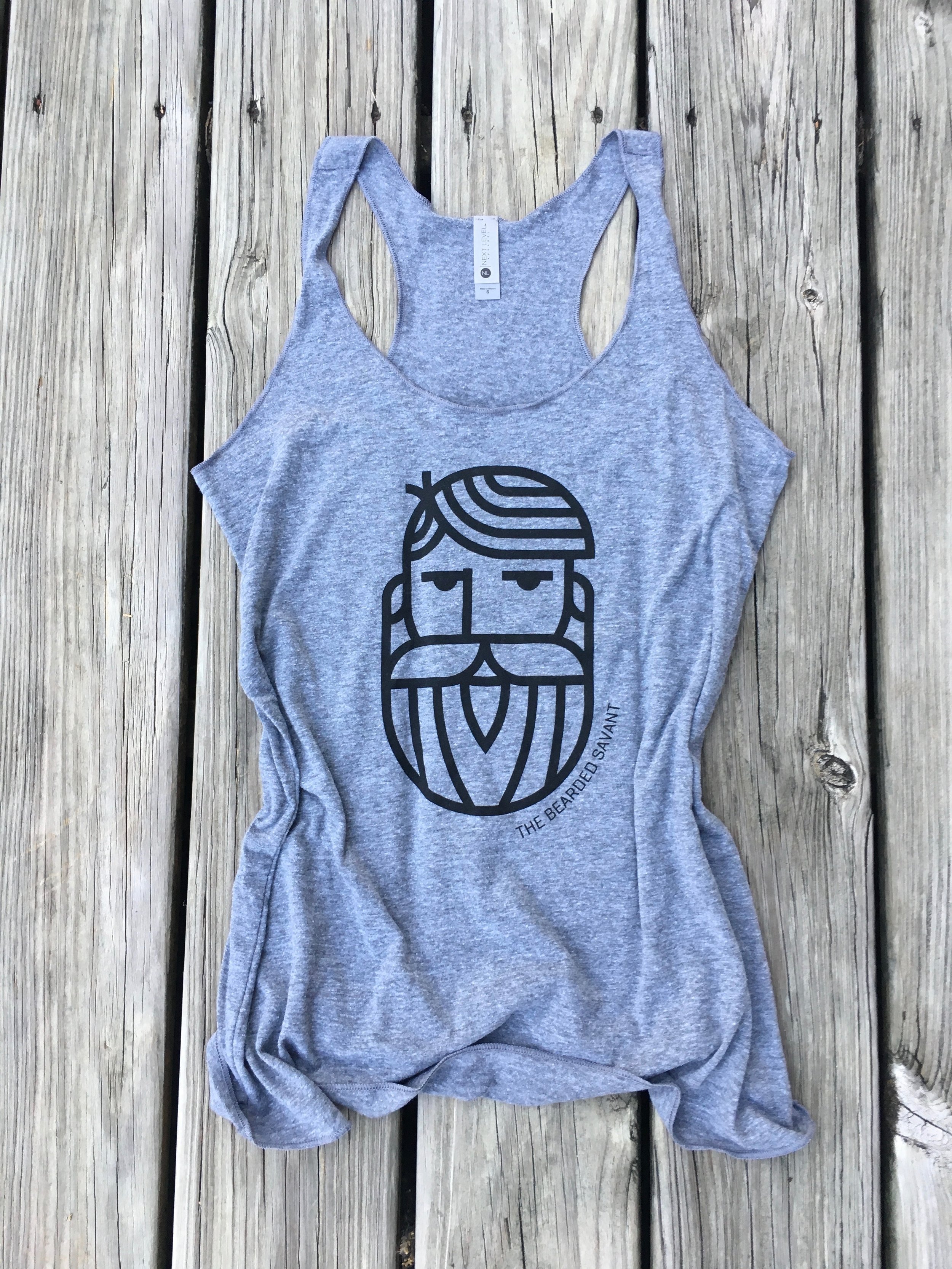 Women's Bearded Savant racerback tank