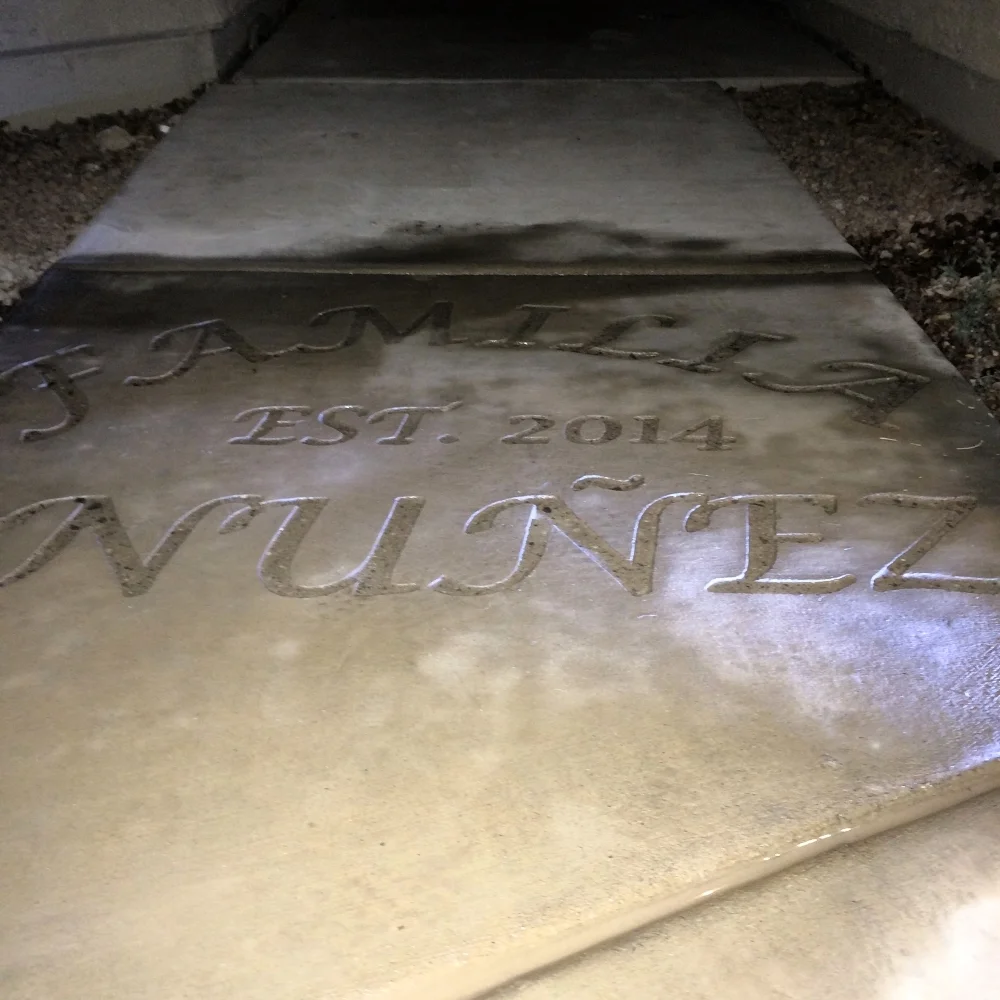 Residential Engraving