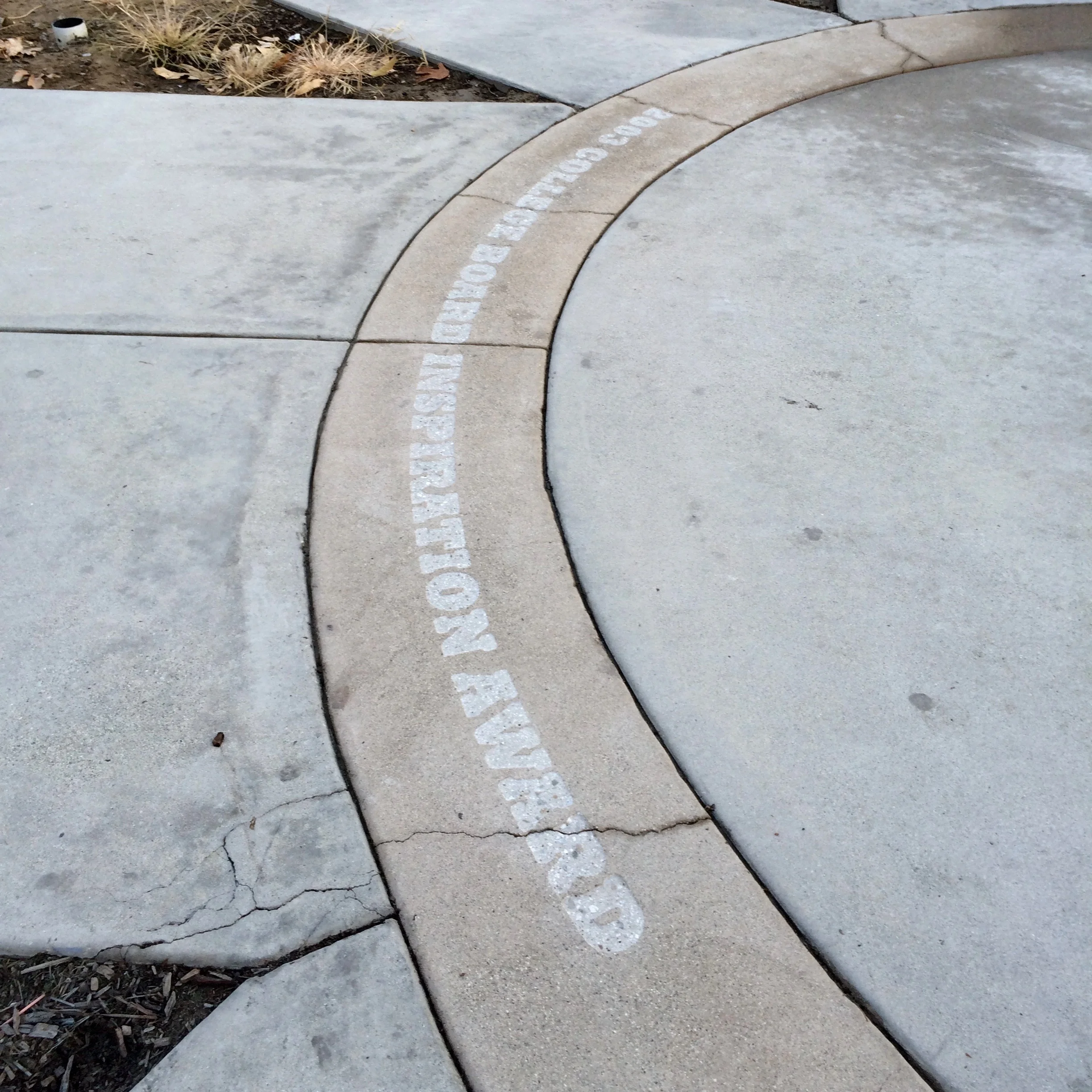 Curved Text for John Marshal Fundamental